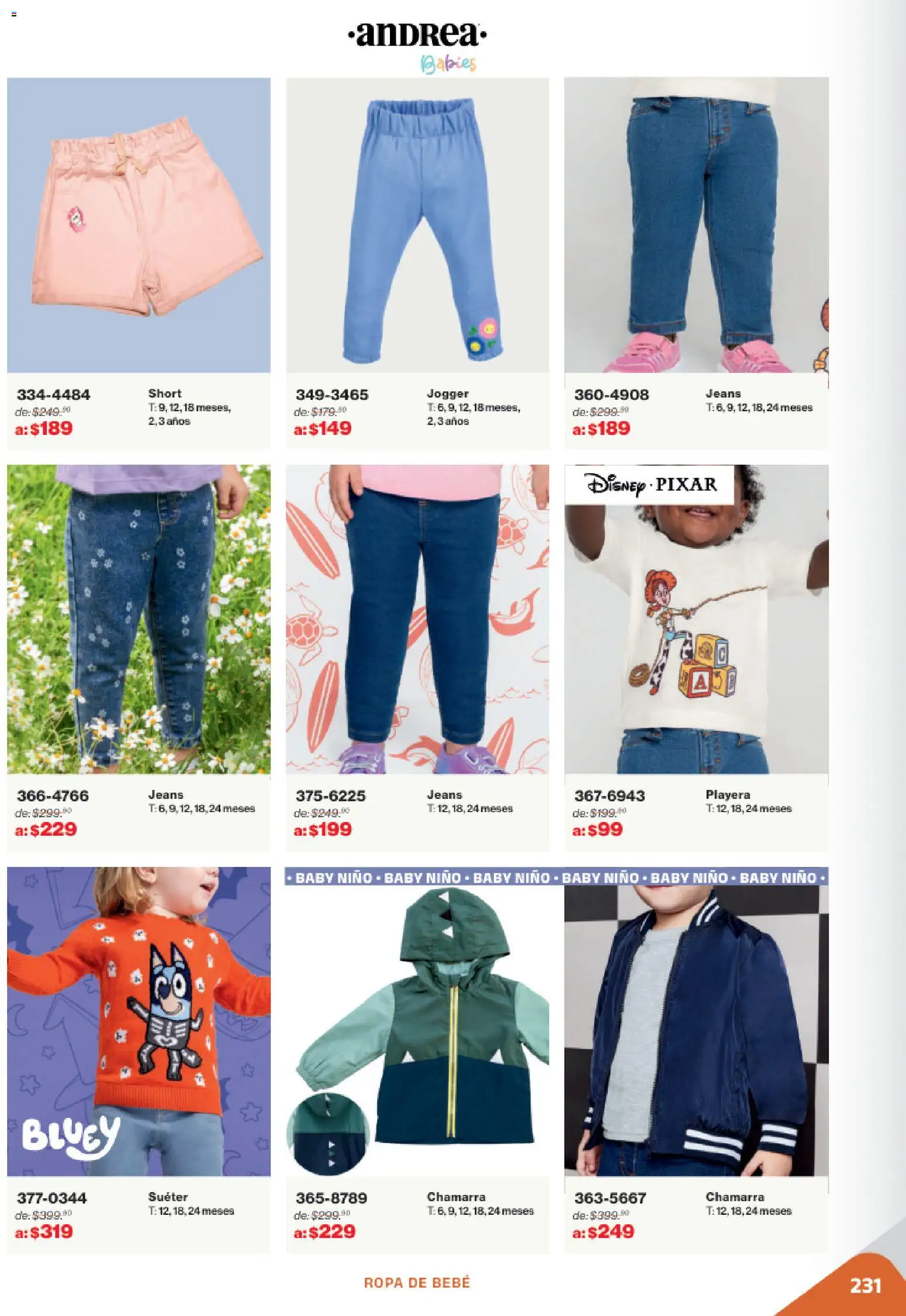 Nuevas ofertas de Andrea válidas en toda la República Mexicana desde el 02.11.2025. ¡Encuentra las mejores ofertas en Andrea catálogo Outlet! | Página: 231 | Productos: Suéter, Chamarra, Ropa, Short