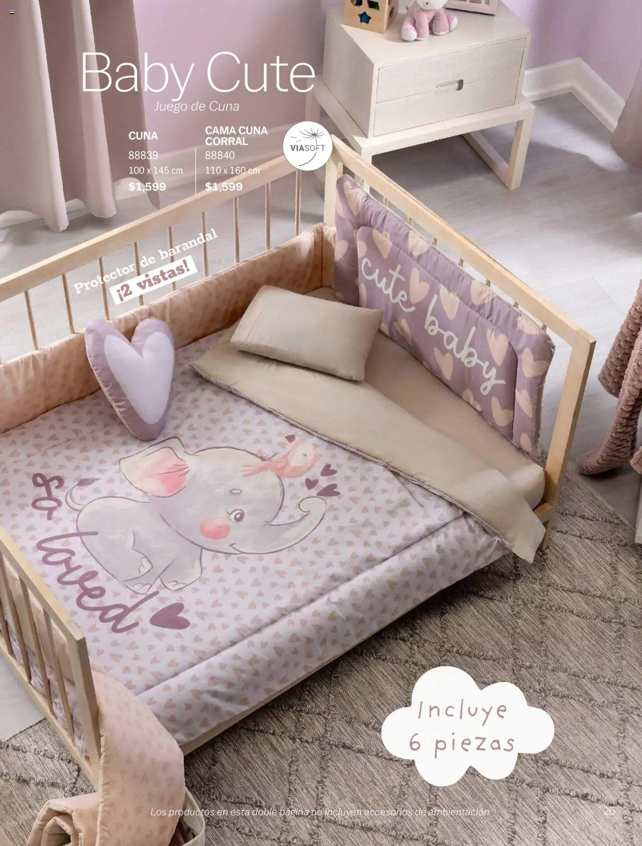 Nuevas ofertas de Vianney válidas en toda la República Mexicana desde el 15.08.2025. ¡Encuentra las mejores ofertas en Vianney - Catálogo Bebé! | Página: 27 | Productos: Juego, Cama, Cuna