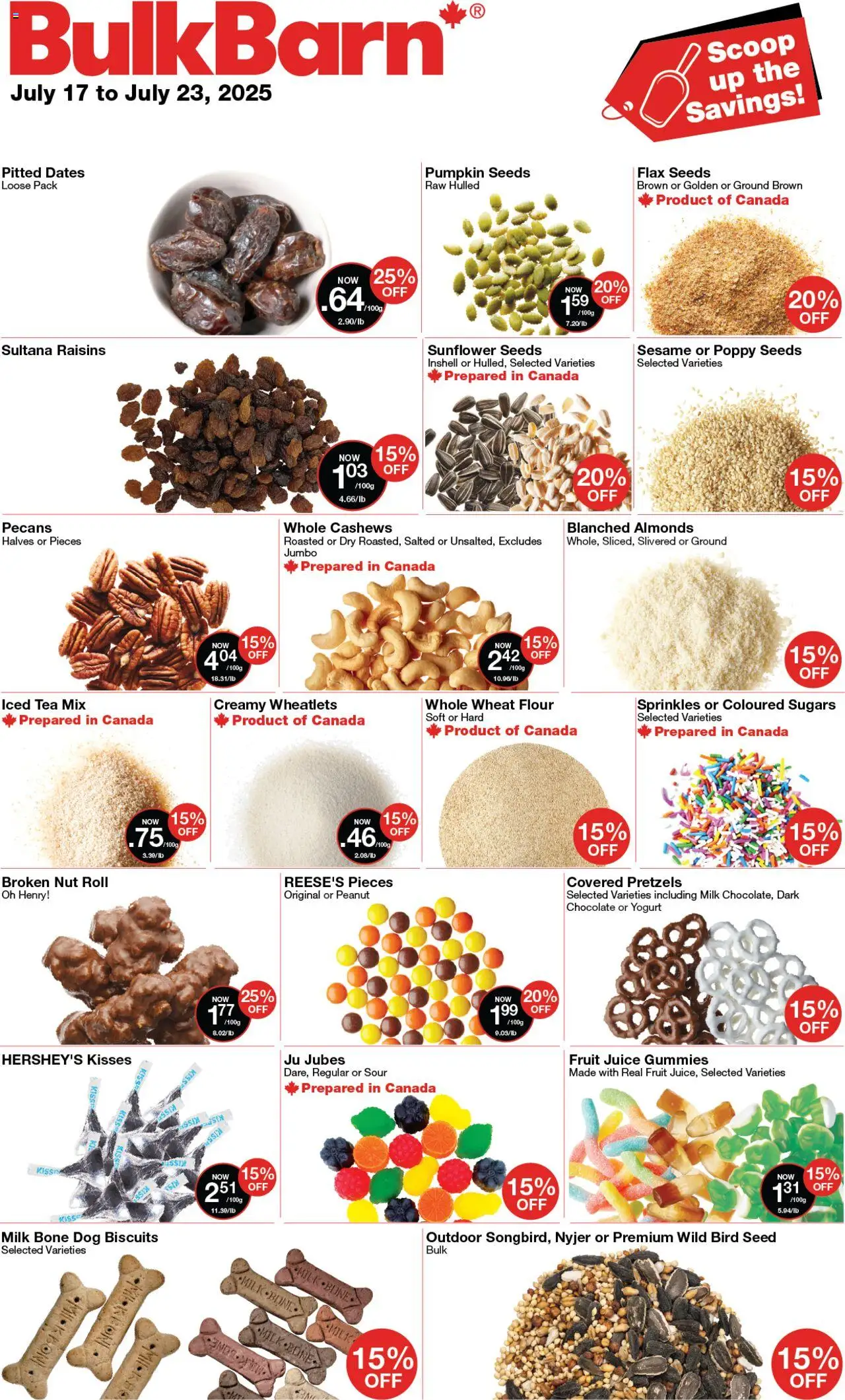 Bulk Barn flyer valid from 17.07.2025 | Page: 1