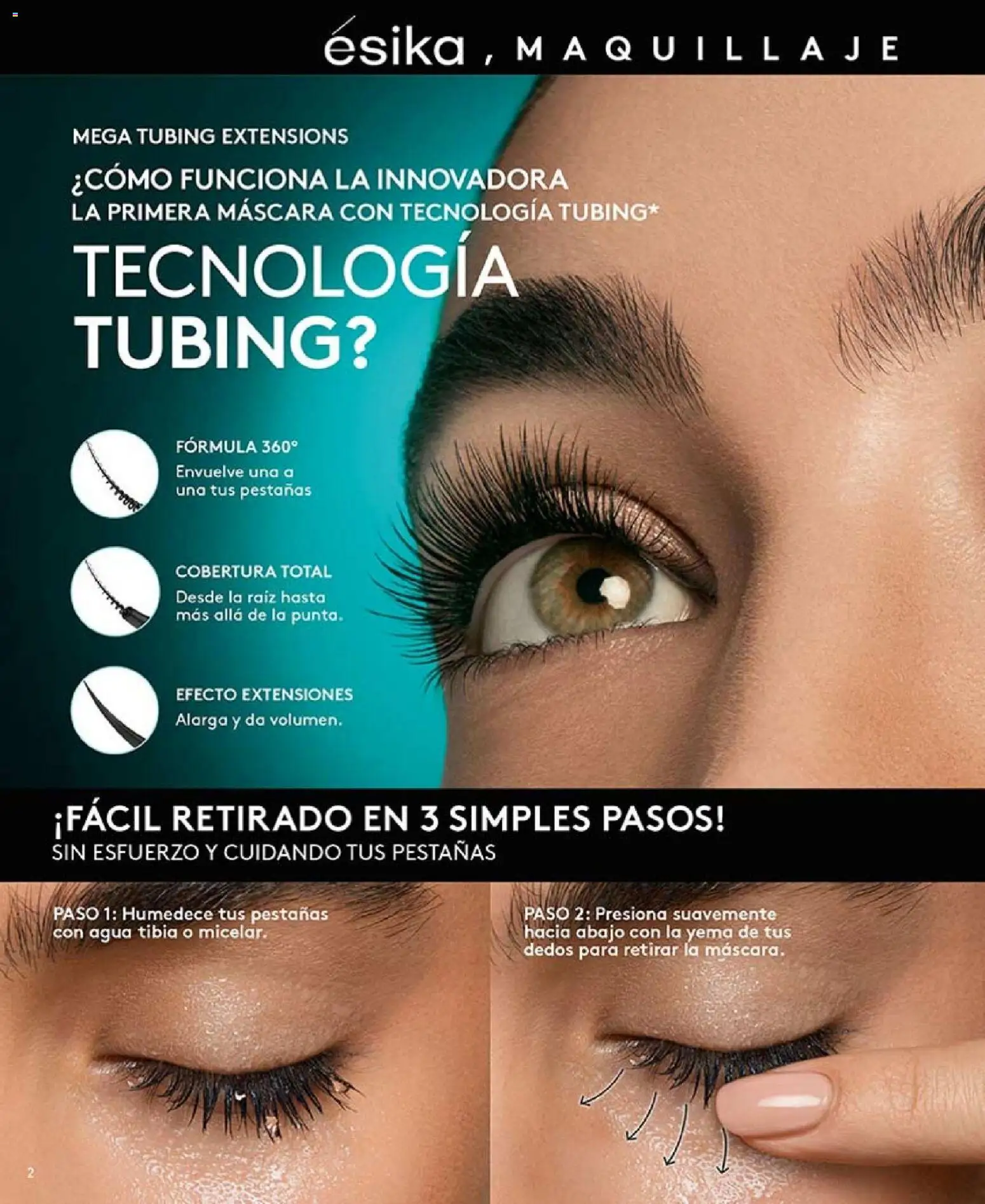 Catálogo Ésika Campaña 2 │ válido desde el 15.01.2026 | Página: 2 | Productos: Agua, Maquillaje, Máscara