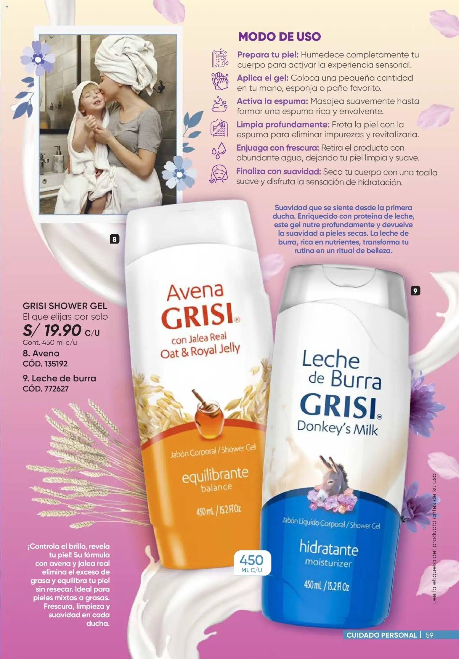 Catálogo Azzorti válido desde 14.04.2026 | Página: 59 | Productos: Esponja, Jabón, Leche, Avena