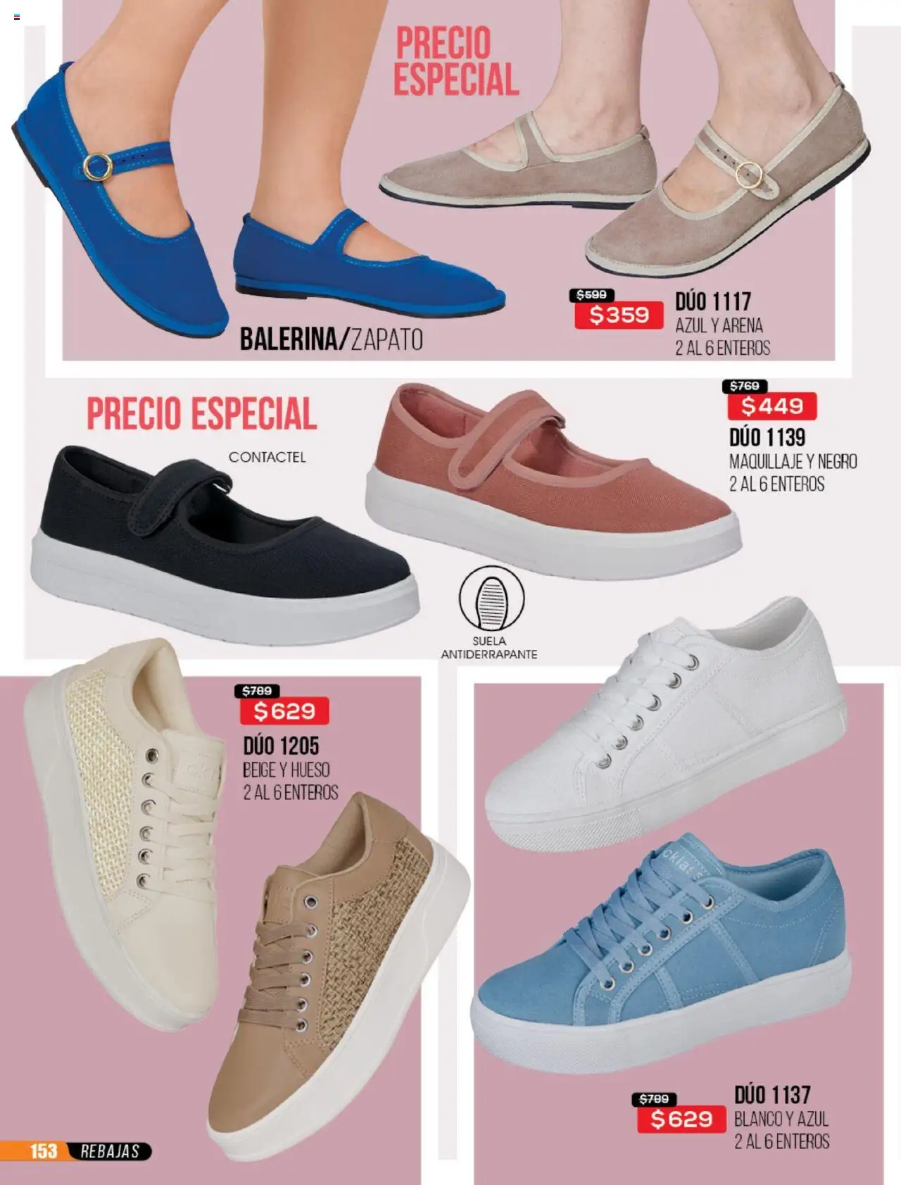 Nuevas ofertas de Cklass válidas en toda la República Mexicana desde el 23.06.2025. ¡Encuentra las mejores ofertas en Cklass catálogo Rebajas Sobre Calzado! | Página: 154 | Productos: Maquillaje