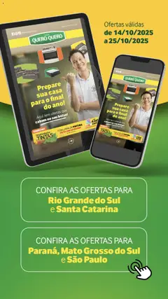 Lojas Quero-Quero - Prepare sua casa para o final do ano! - Pré-Visualização do folheto da loja Lojas Quero-Quero, válido de 14.10.2025
