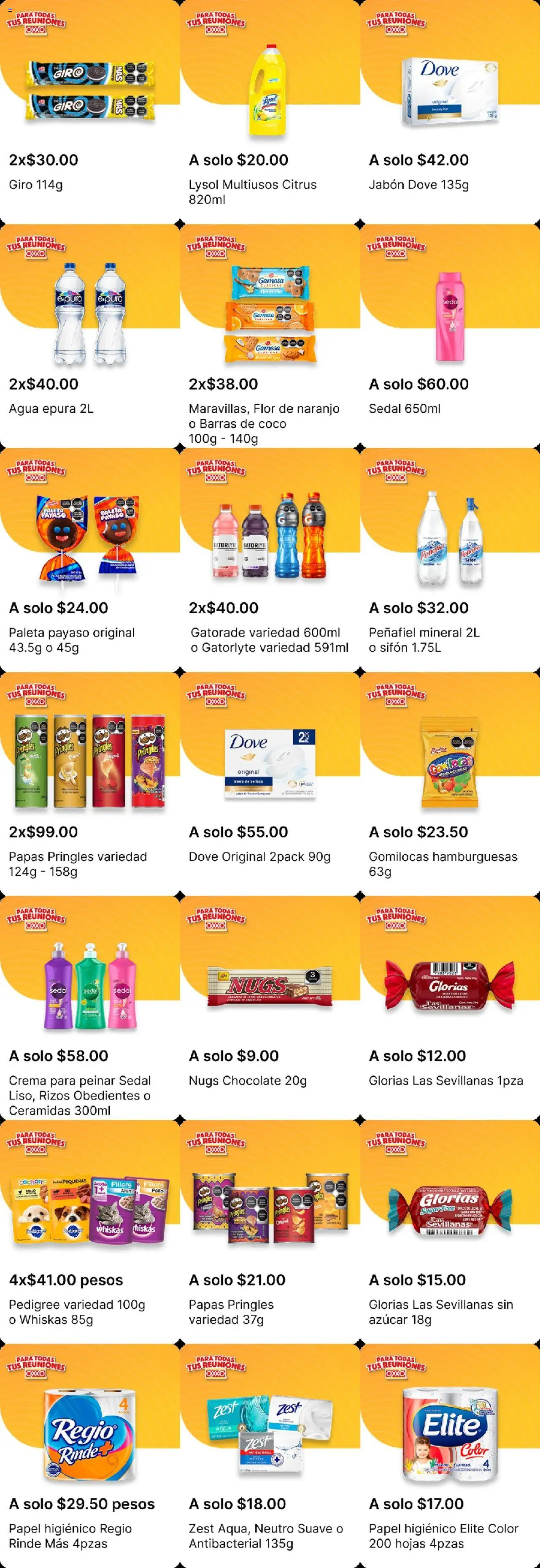 Nuevas ofertas de OXXO válidas en toda la República Mexicana desde el 16.10.2025. ¡Encuentra las mejores ofertas en OXXO - Folleto! | Página: 6 | Productos: Crema, Leche, Queso, Jabón