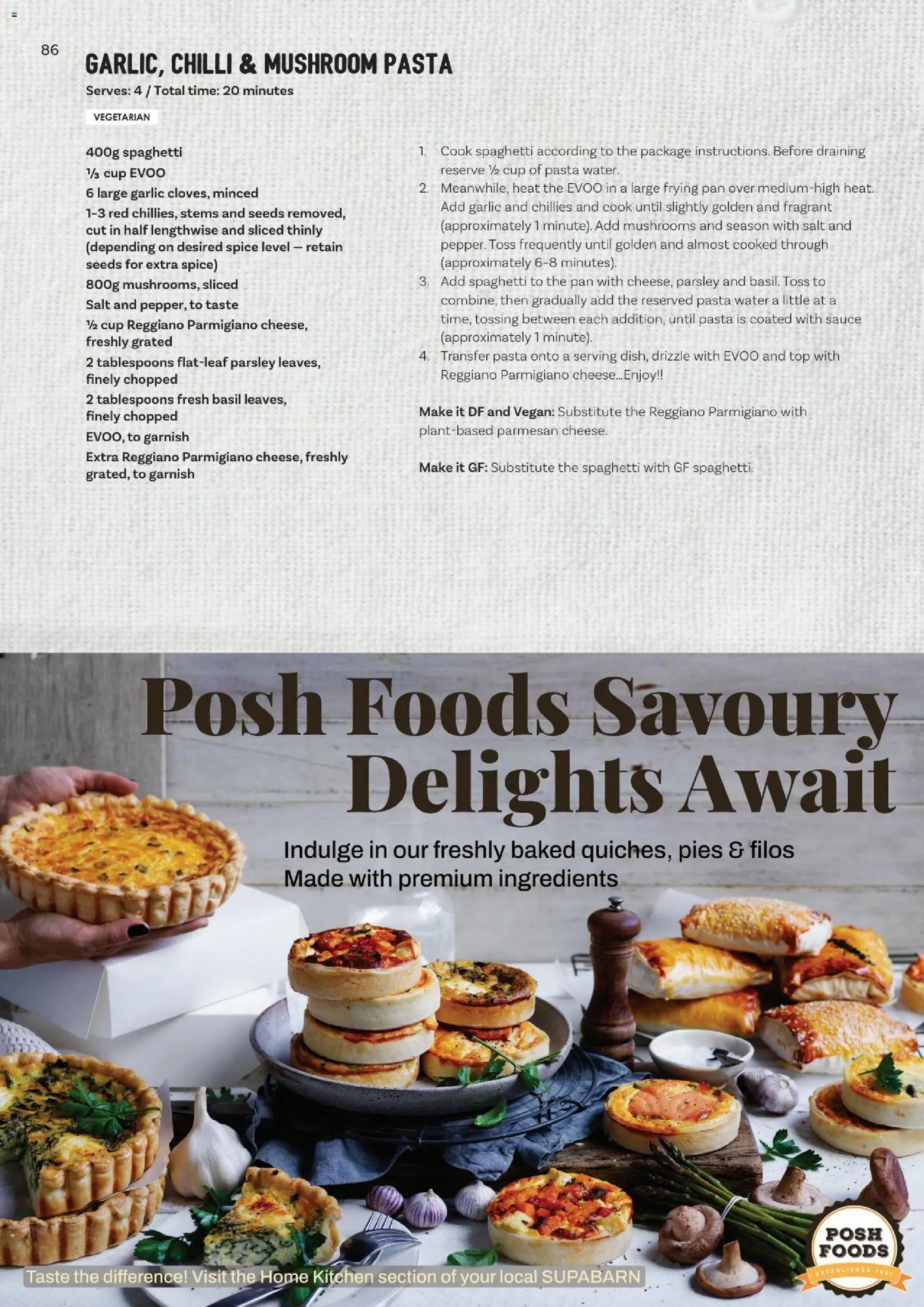 Supabarn catalogue - valid from 27.11.2025 | Page: 86 | Products: Cheese, Seeds, Sauce, Pies