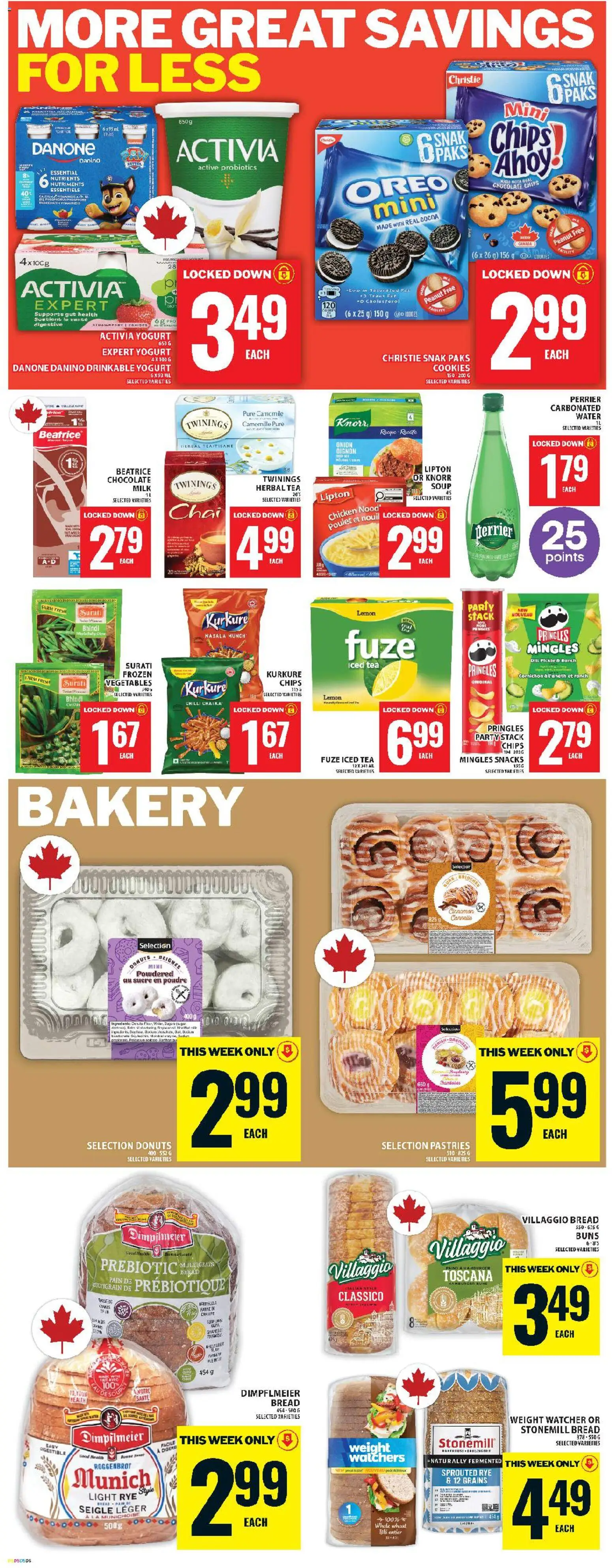 Food Basics flyer valid from 01.01.2026 | Page: 6 | Products: Tea, Cookies, Chocolate, Chicken