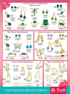 Preview of Prouds The Jewellers catalogue - valid from 13.04.2026 | Page: 9 | Products: Bracelet, Earrings, Emerald, Pendant