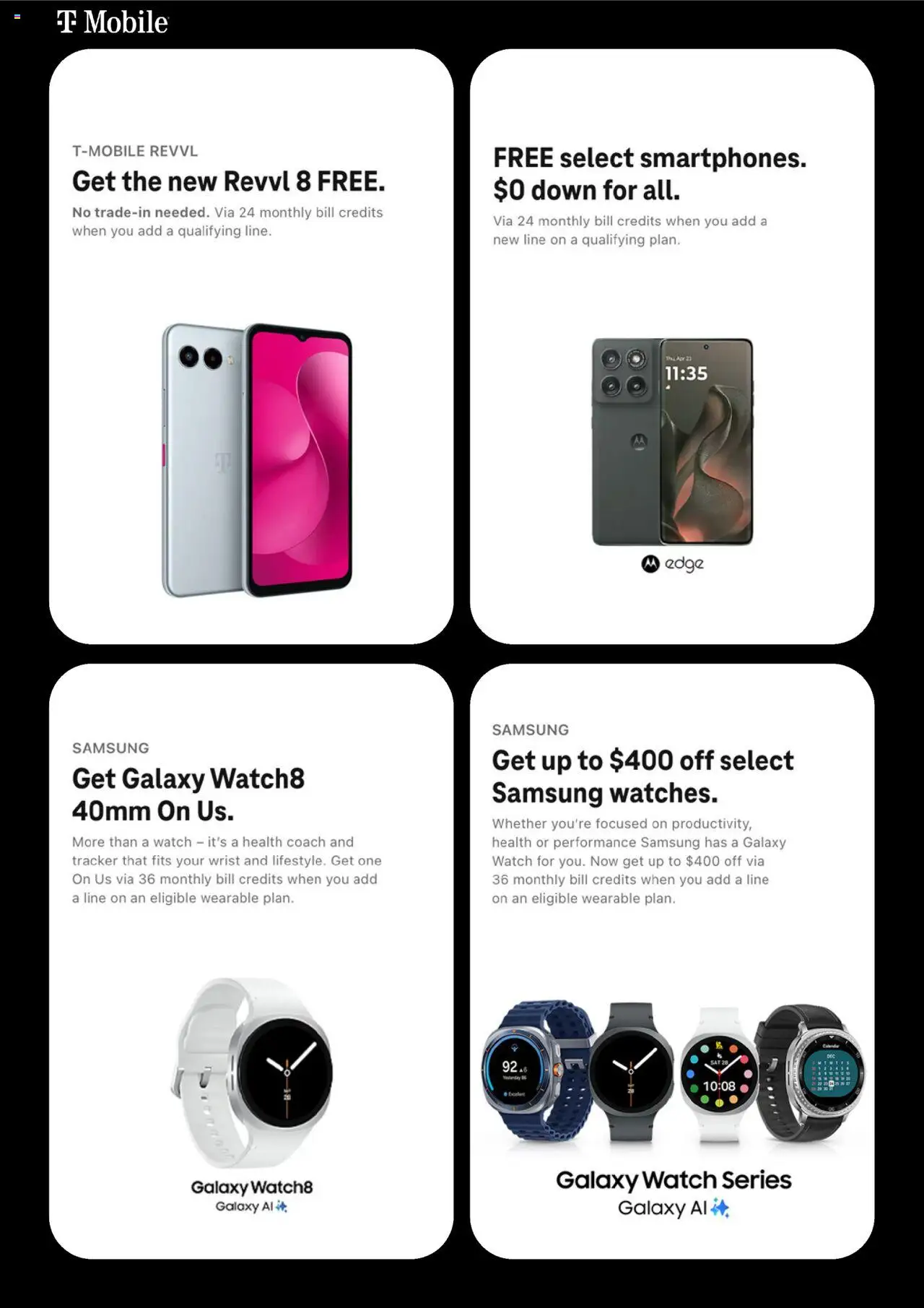 T-mobile Weekly Ad - valid from 01.10.2025 | Page: 4 | Products: Watch
