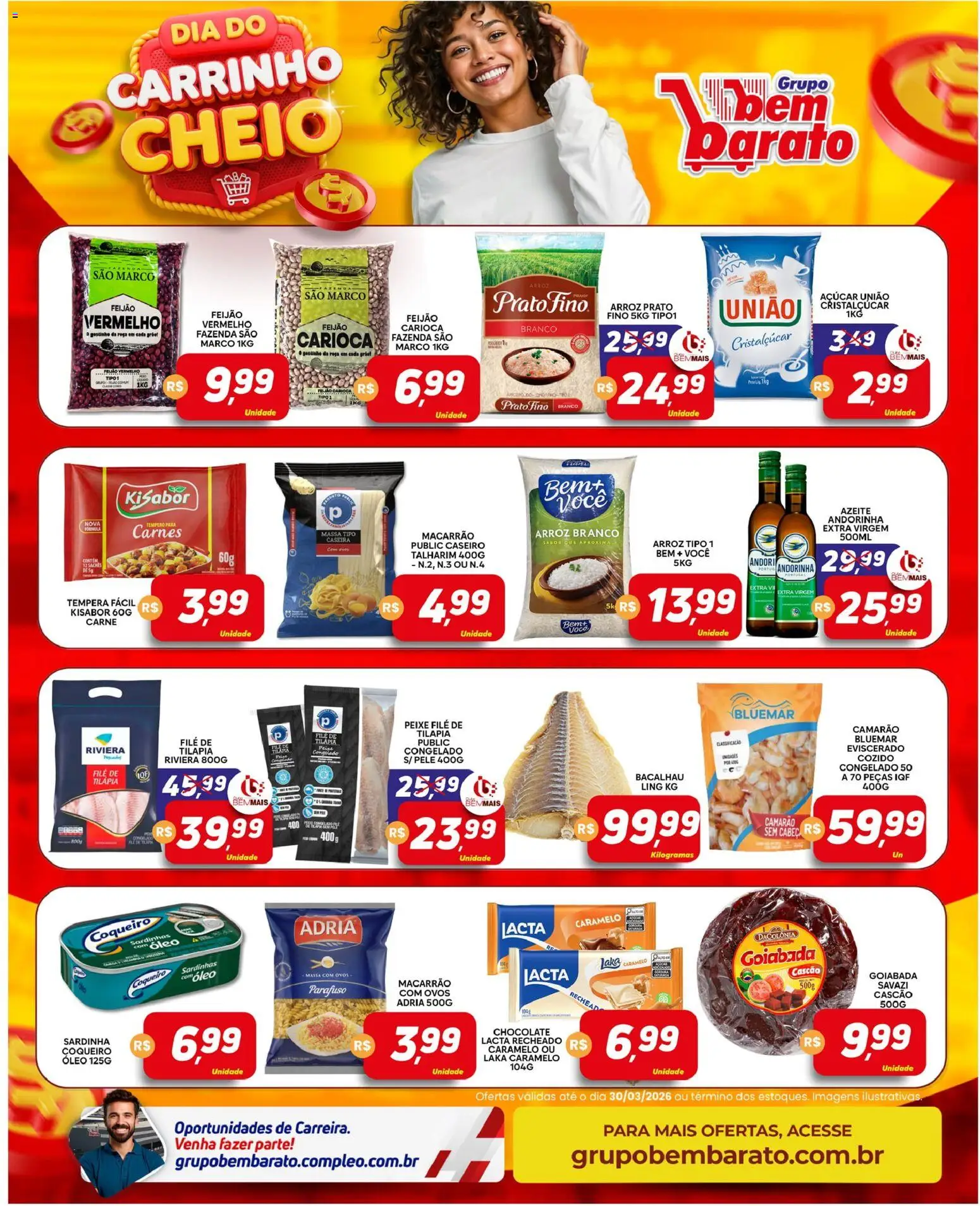 Supermercado Bem Barato - Ofertas da semana de 24/03/2026 ? Não perca as melhores promoções! | Brasil