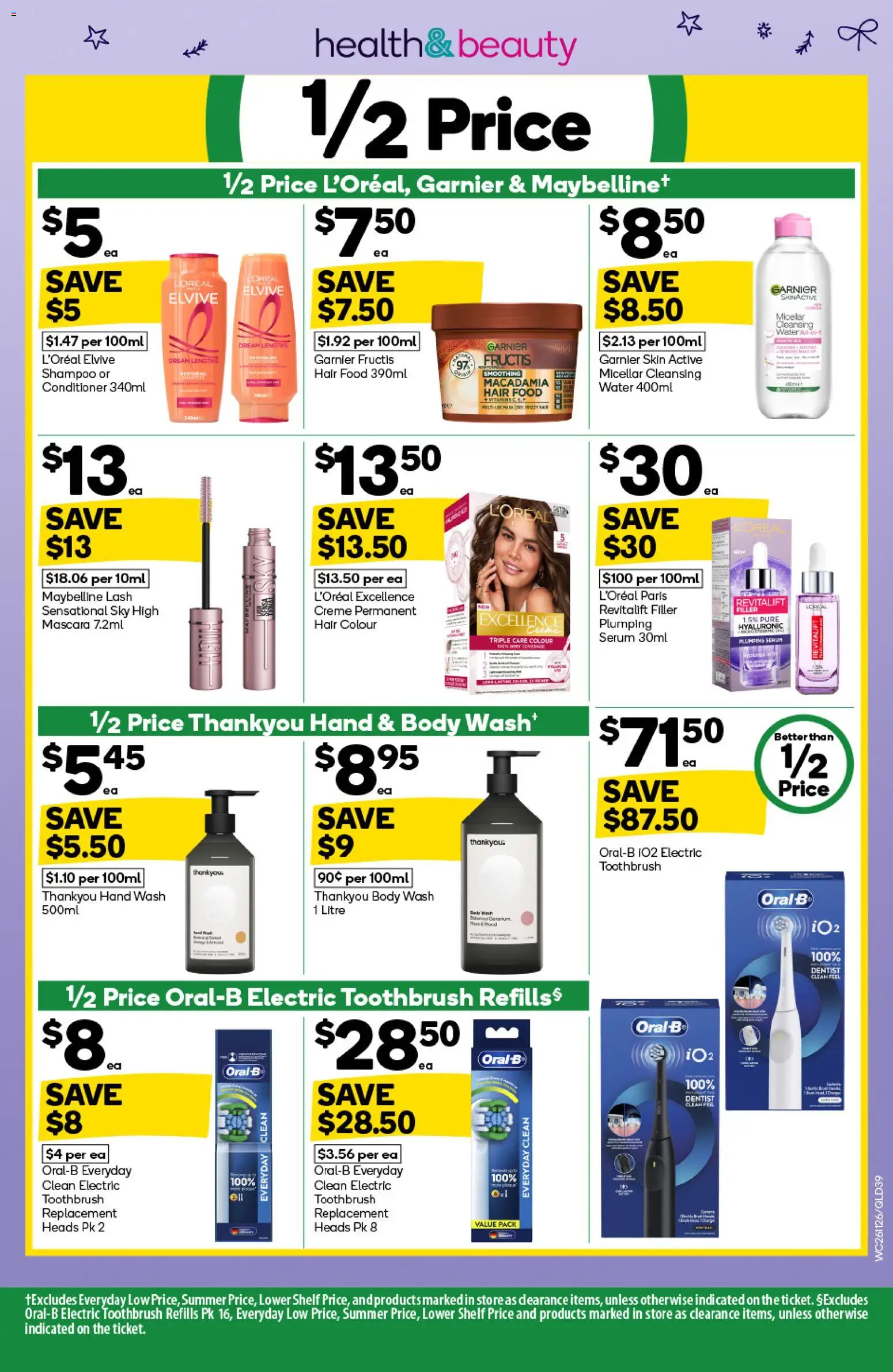 Woolworths catalogue - valid from 26.11.2025 | Page: 39 | Products: Shelf, Mascara, Conditioner, Toothbrush