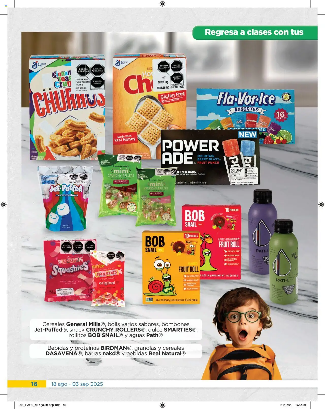Nuevas ofertas de Chedraui válidas en toda la República Mexicana desde el 18.08.2025. ¡Encuentra las mejores ofertas en Chedraui folleto! | Página: 16 | Productos: Bombones, Maíz, Chocolate, Nuez