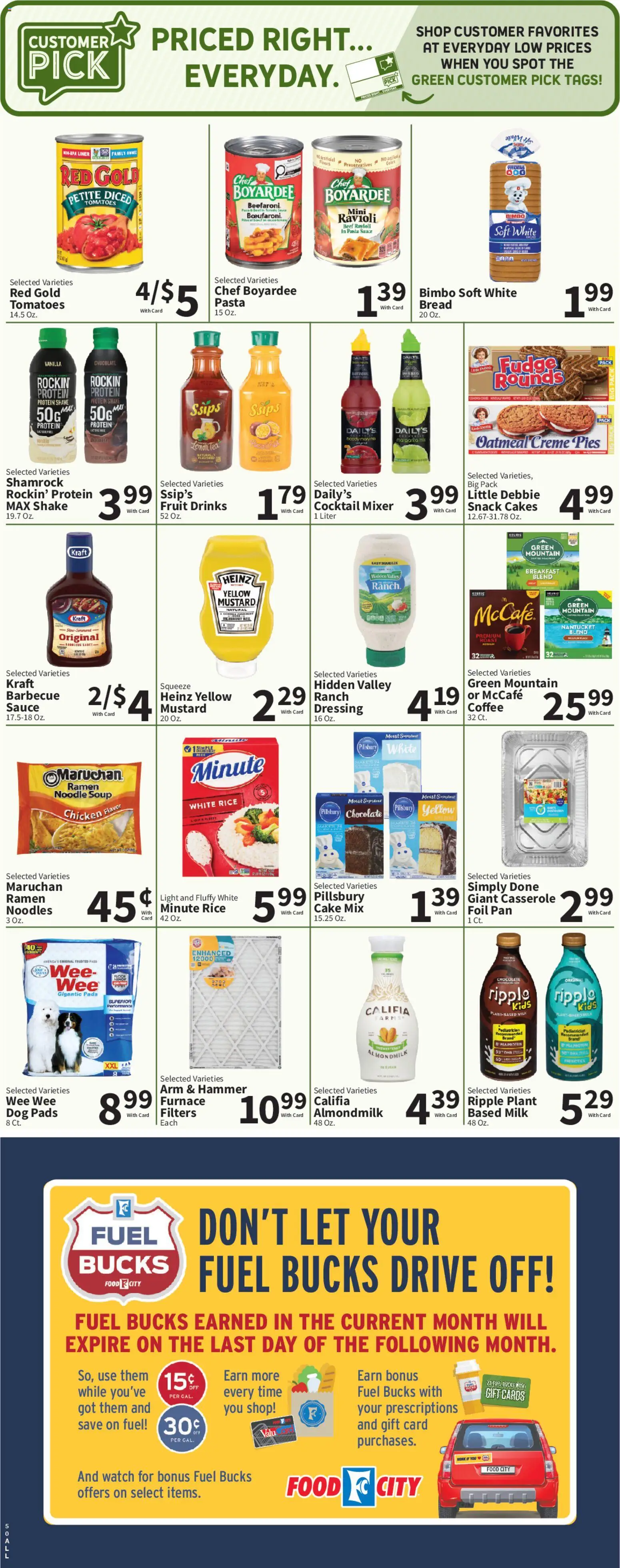 Food City Weekly Ad - valid from 22.04.2026 | Page: 7 | Products: Hammer, Beef, Watch, Mixer