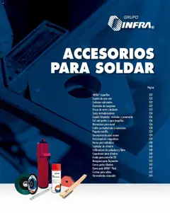 Vista previa de Infra catálogo Productos y accesorios para el soldador, nuevo folleto de la tienda, válido en México a partir del 07.01.2025
