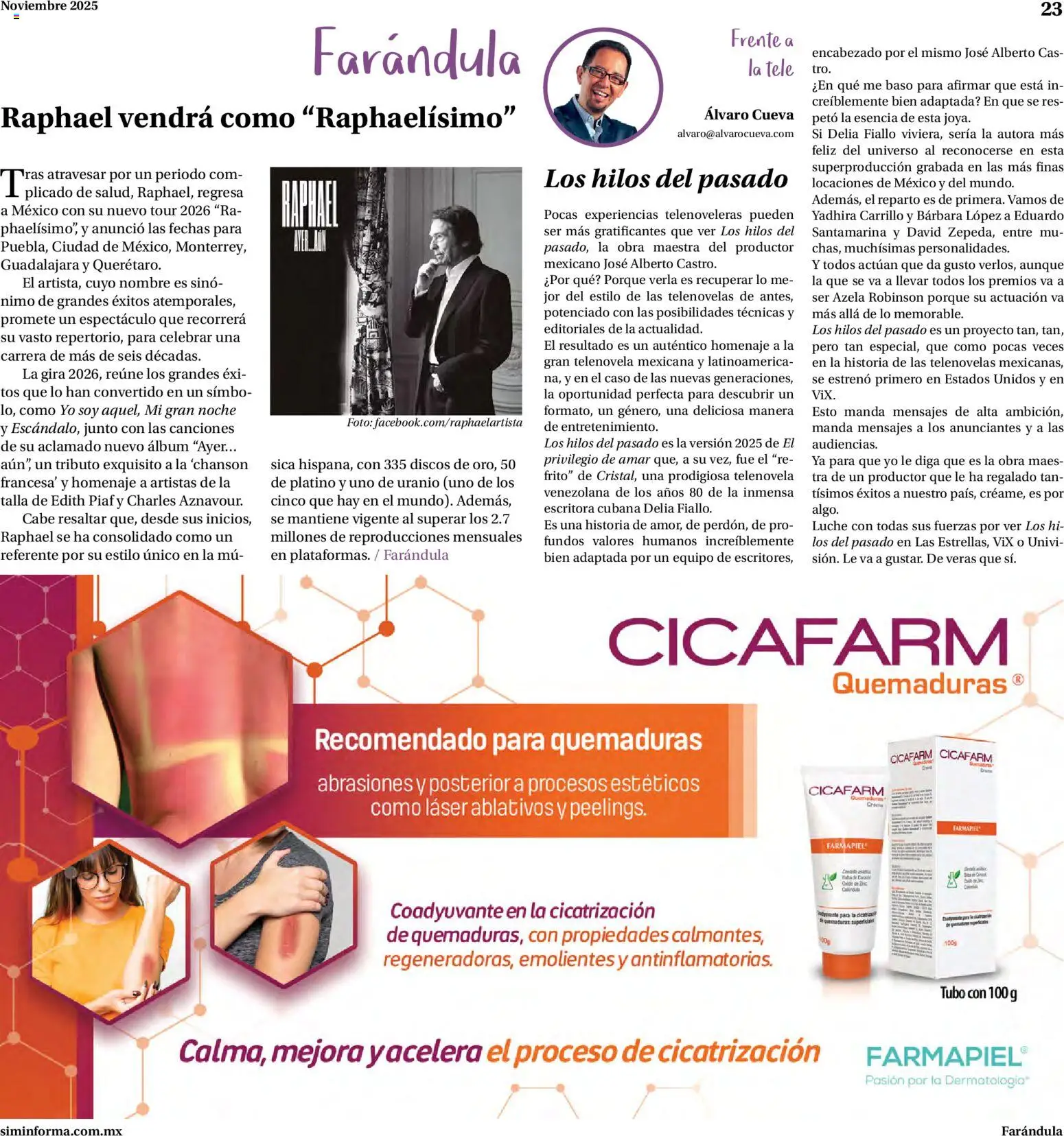 Nuevas ofertas de Farmacias Similares válidas en toda la República Mexicana desde el 01.11.2025. ¡Encuentra las mejores ofertas en Farmacias Similares catálogo! | Página: 23