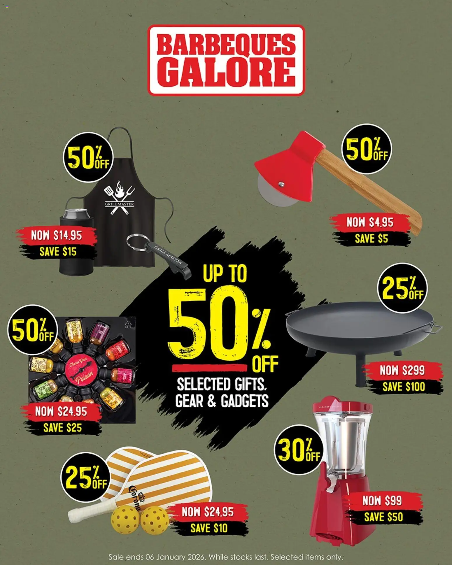 Barbeques Galore catalogue - valid from 25.12.2025 | Page: 6 | Products: Grill
