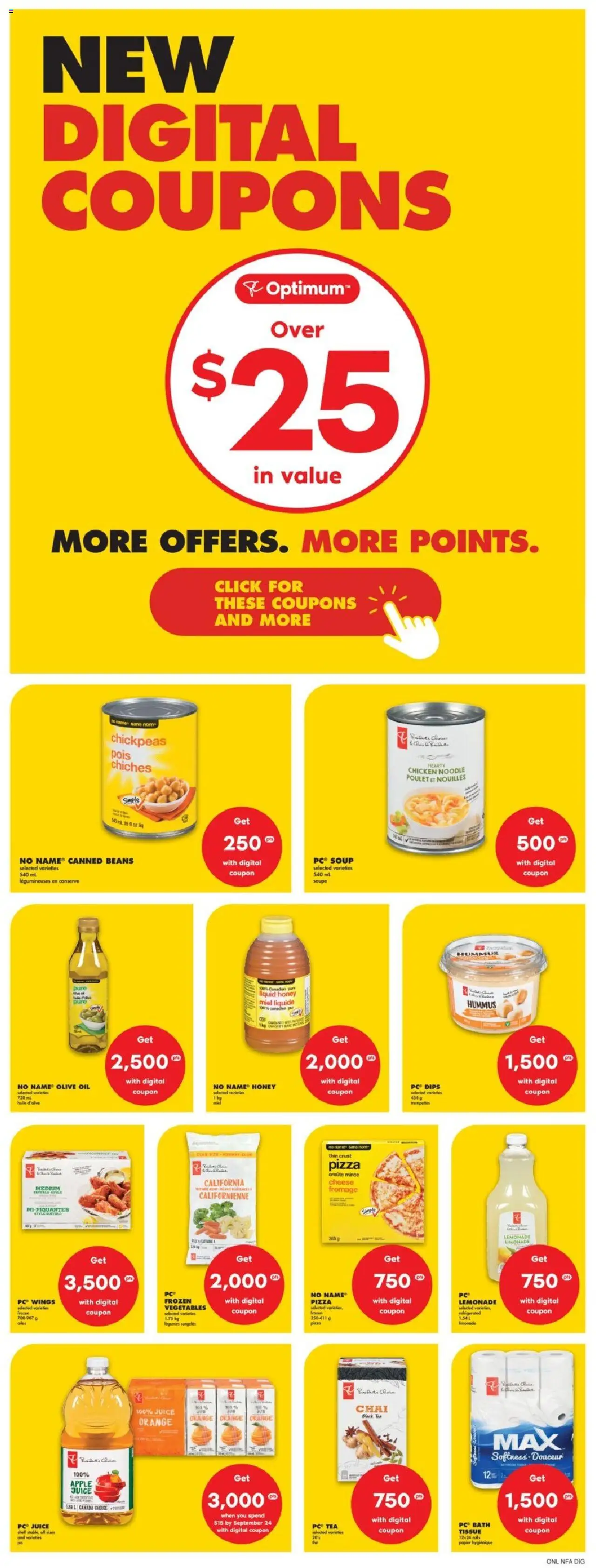 No Frills flyer valid from 21.08.2025 | Page: 7 | Products: Tea, Oil, Pizza, Juice