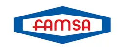 Logo de Famsa en la sección Electrónica