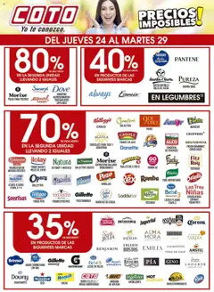 Vista previa Coto promos válido desde el 24.07.2025