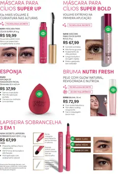 Eudora Folheto - válido de 16.07.2025 | Página: 40 | Produtos: Colágeno, Pincel, Máscara para cílios, Óleo