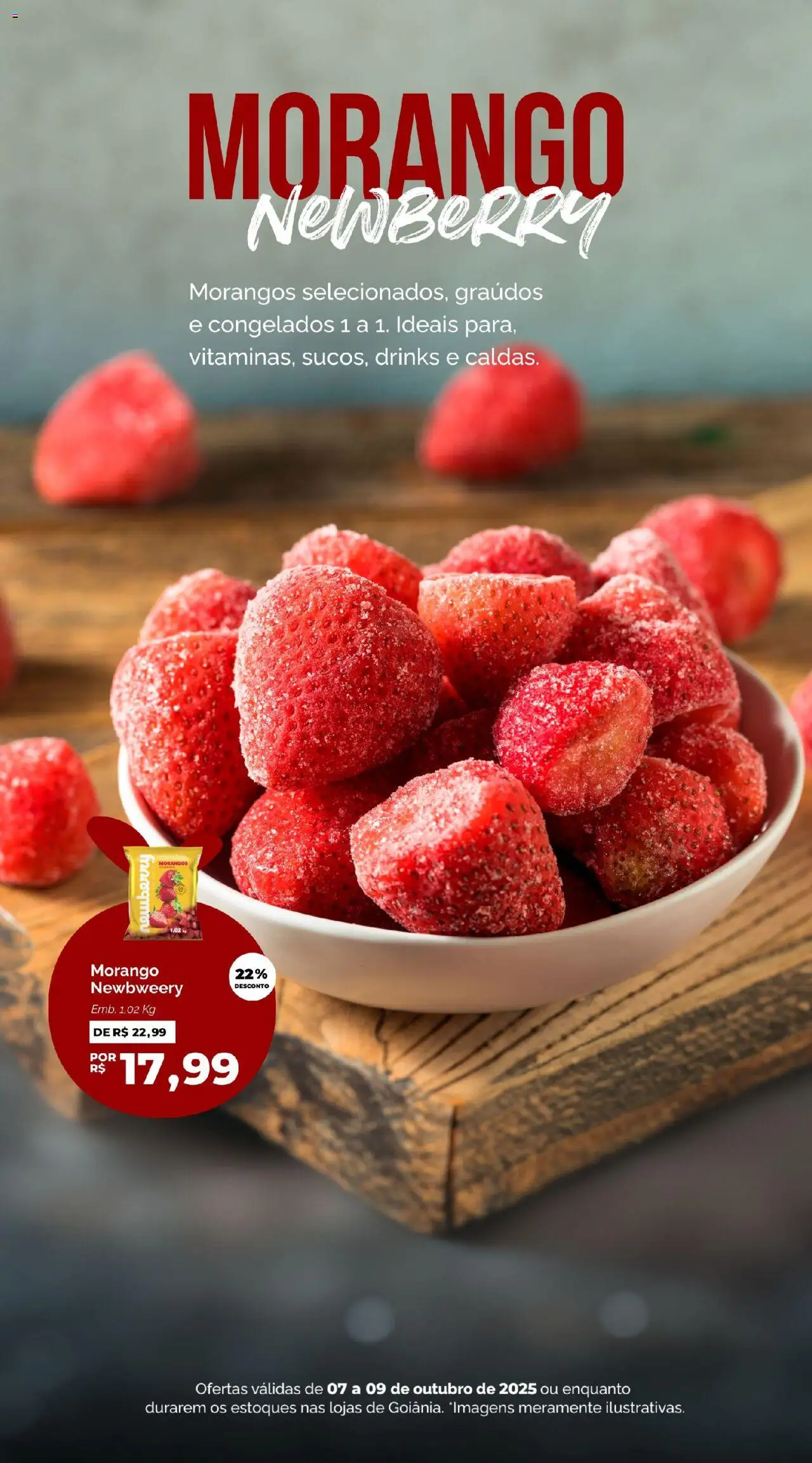 Oba Hortifruti Folheto - válido de 07.10.2025 | Página: 2 | Produtos: Morangos