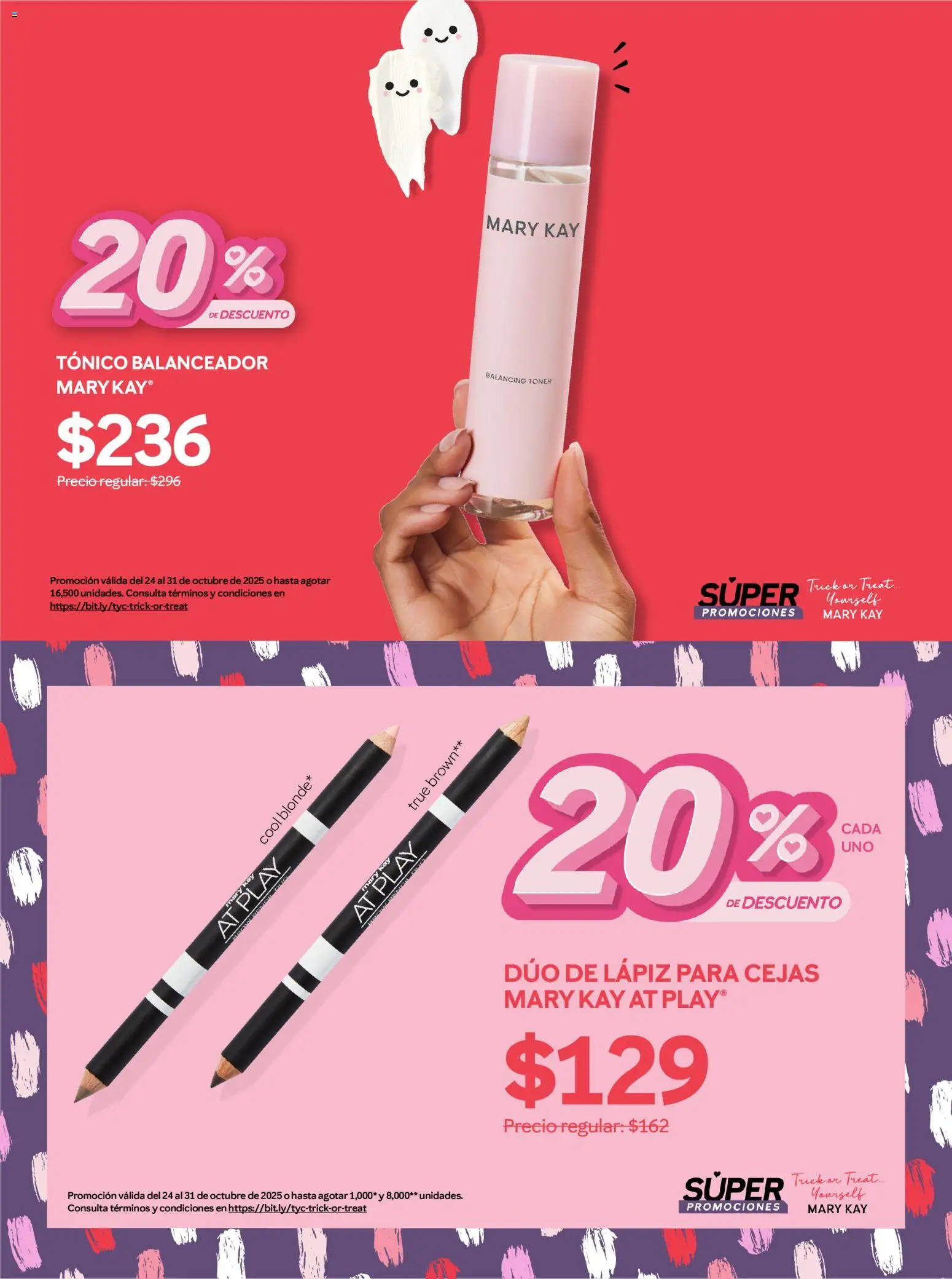 Nuevas ofertas de Mary Kay válidas en toda la República Mexicana desde el 24.10.2025. ¡Encuentra las mejores ofertas en Mary Kay catálogo! | Página: 3 | Productos: Toner