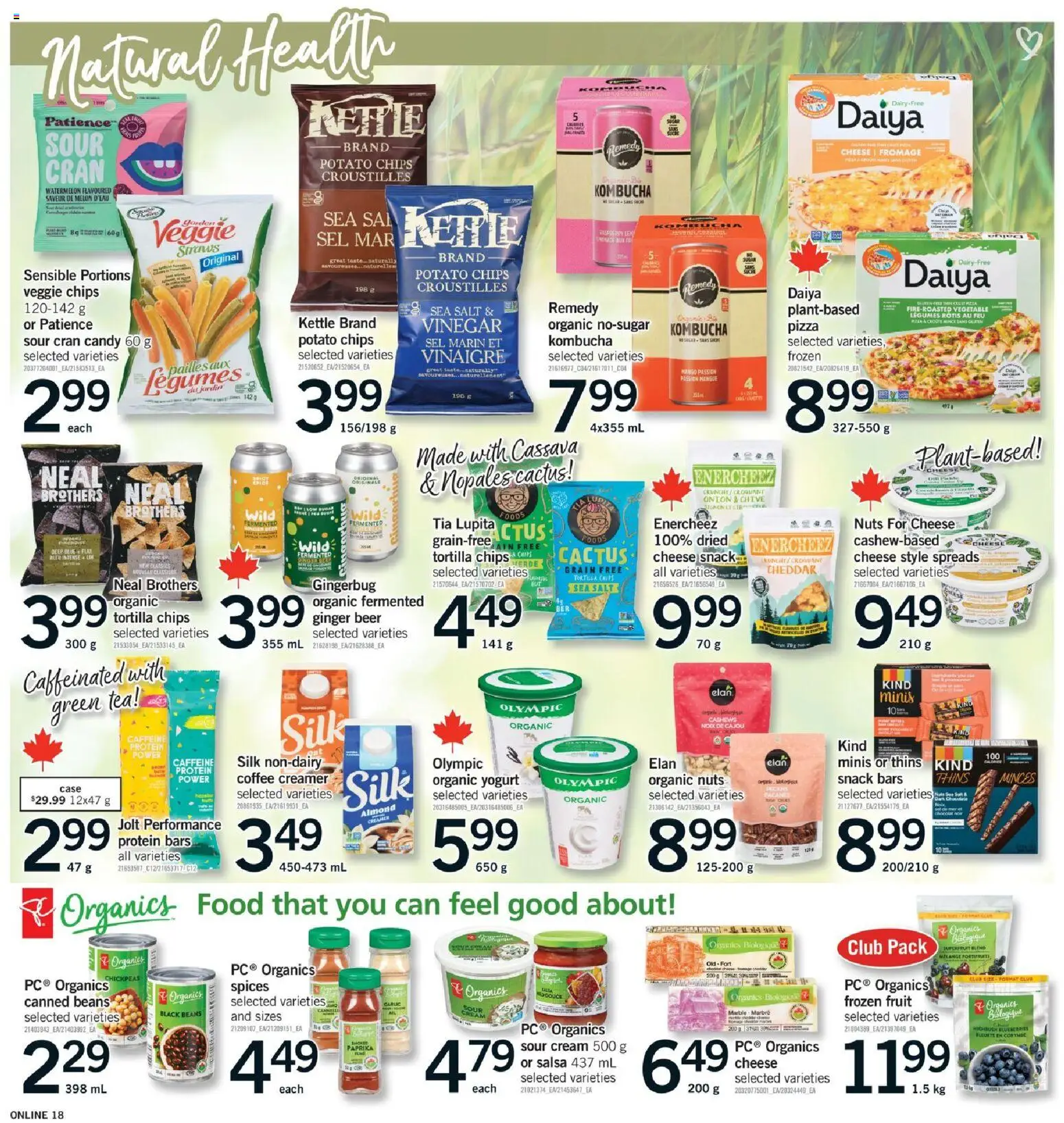 Fortinos flyer valid from 13.11.2025 | Page: 18 | Products: Sour cream, Nuts, Case, Beer