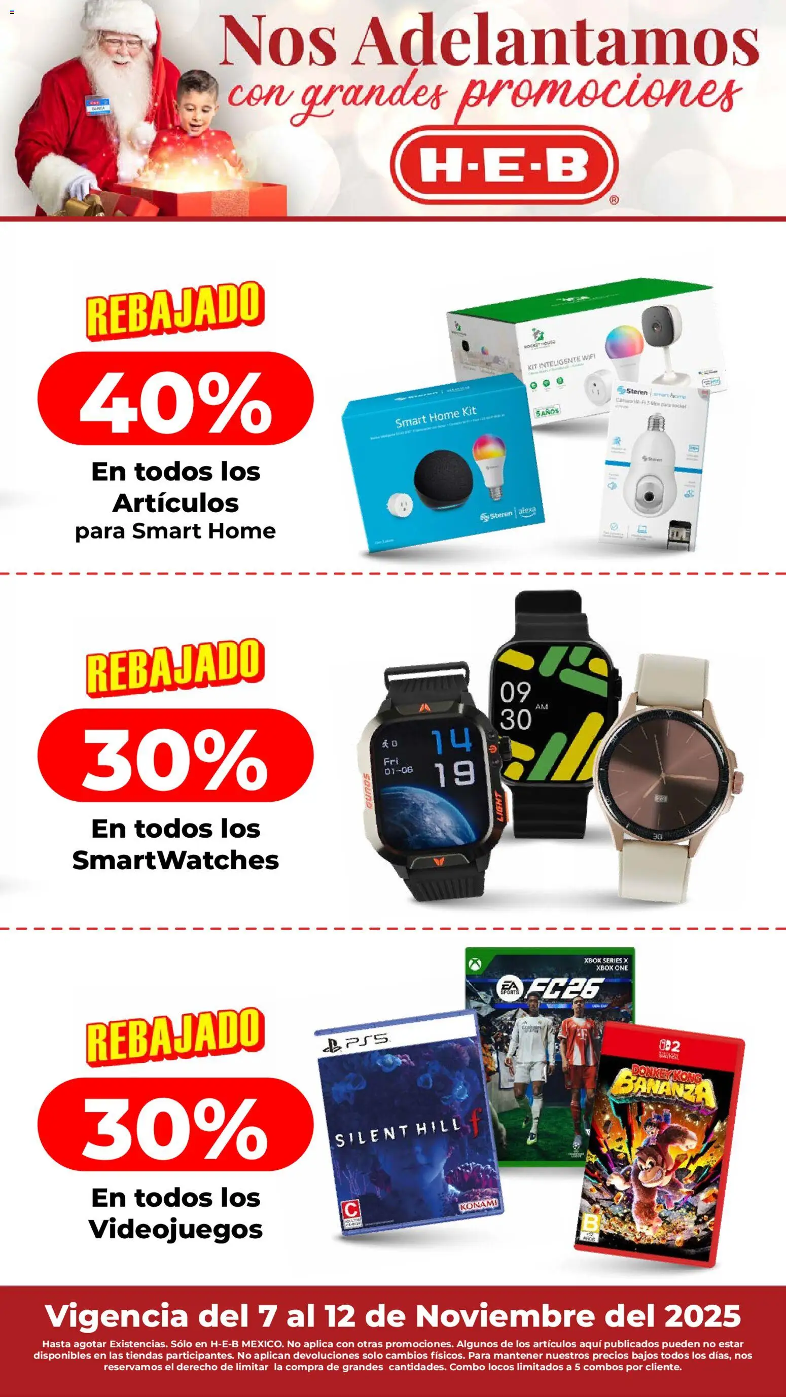 Nuevas ofertas de H-E-B válidas en toda la República Mexicana desde el 07.11.2025. ¡Encuentra las mejores ofertas en H-E-B folleto! | Página: 13 | Productos: Xbox