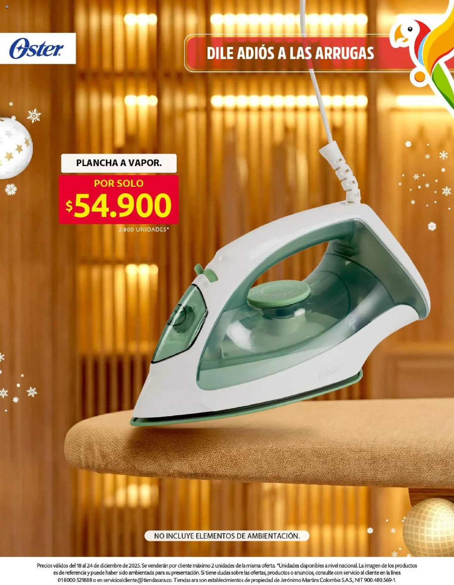 Ara revista - valida desde el 18.12.2025 | Página: 12 | Productos: Plancha, Sobre