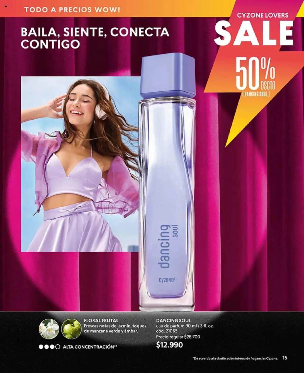 Catálogo CyZone Campaña 14 │ válido desde el 01.09.2025 | Página: 15 | Productos: Manzana