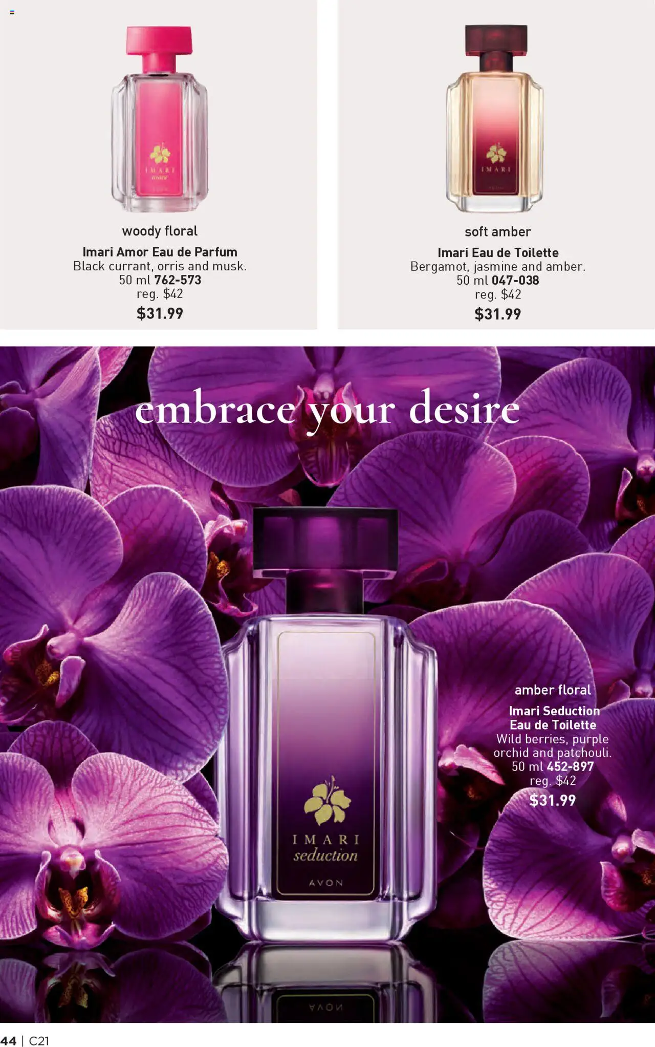 Avon flyer valid from 09.10.2025 | Page: 44 | Products: Eau de toilette, Toilette