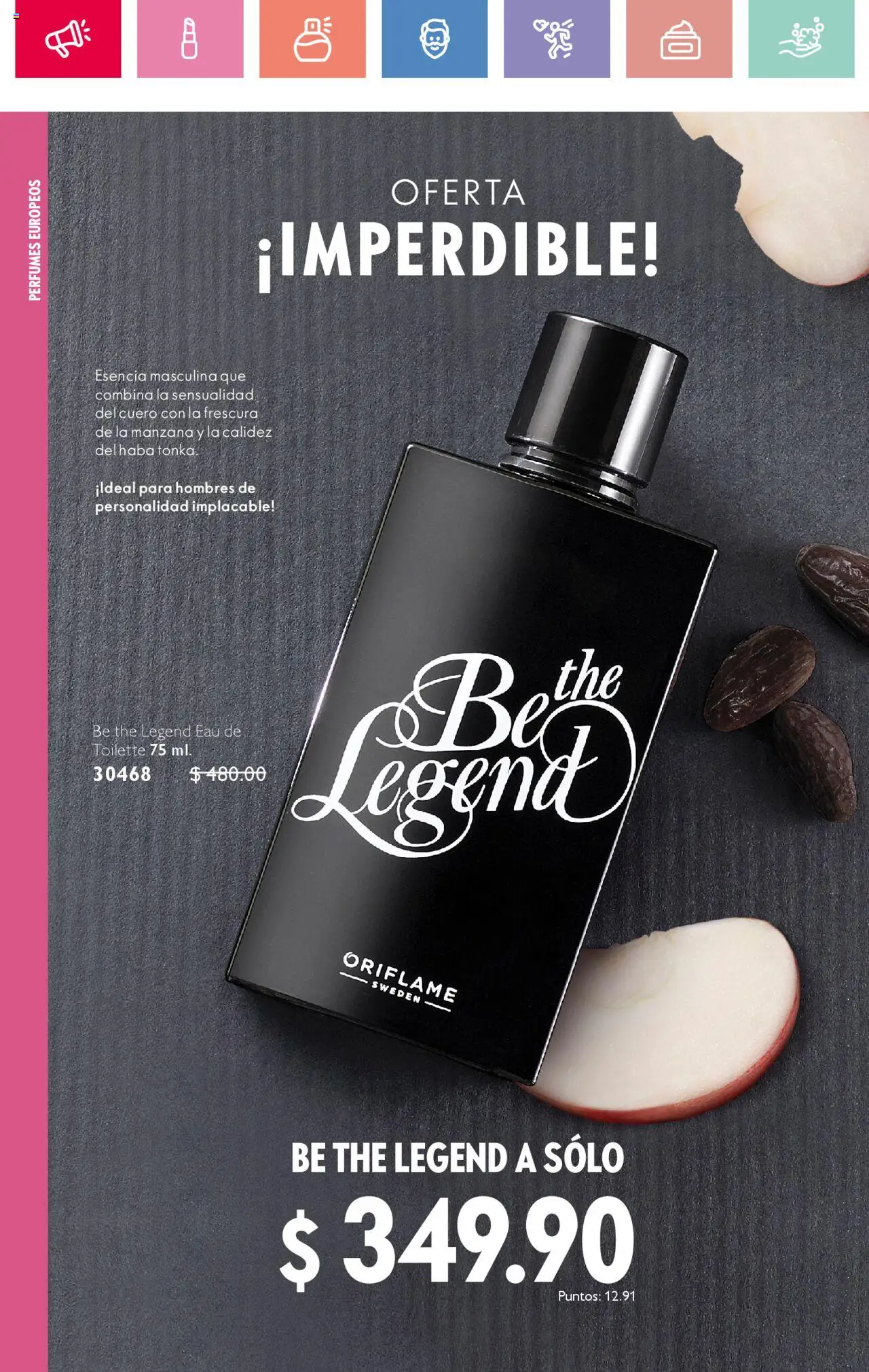 Nuevas ofertas de Oriflame válidas en toda la República Mexicana desde el 21.06.2025. ¡Encuentra las mejores ofertas en Oriflame campaña 9 2025! | Página: 52 | Productos: Manzana, Eau de toilette