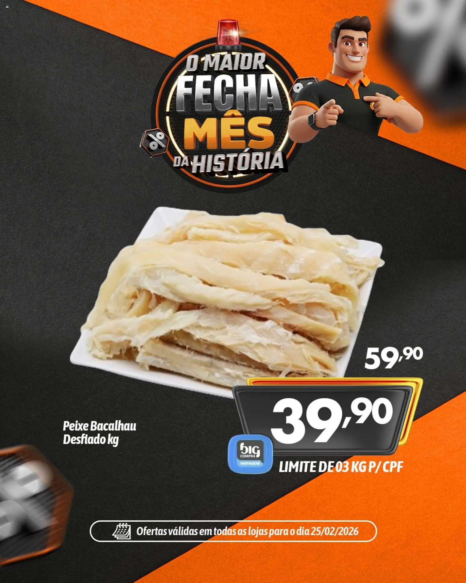 Big Compra Folheto - válido de 25.02.2026 | Página: 10 | Produtos: Bacalhau, Peixe