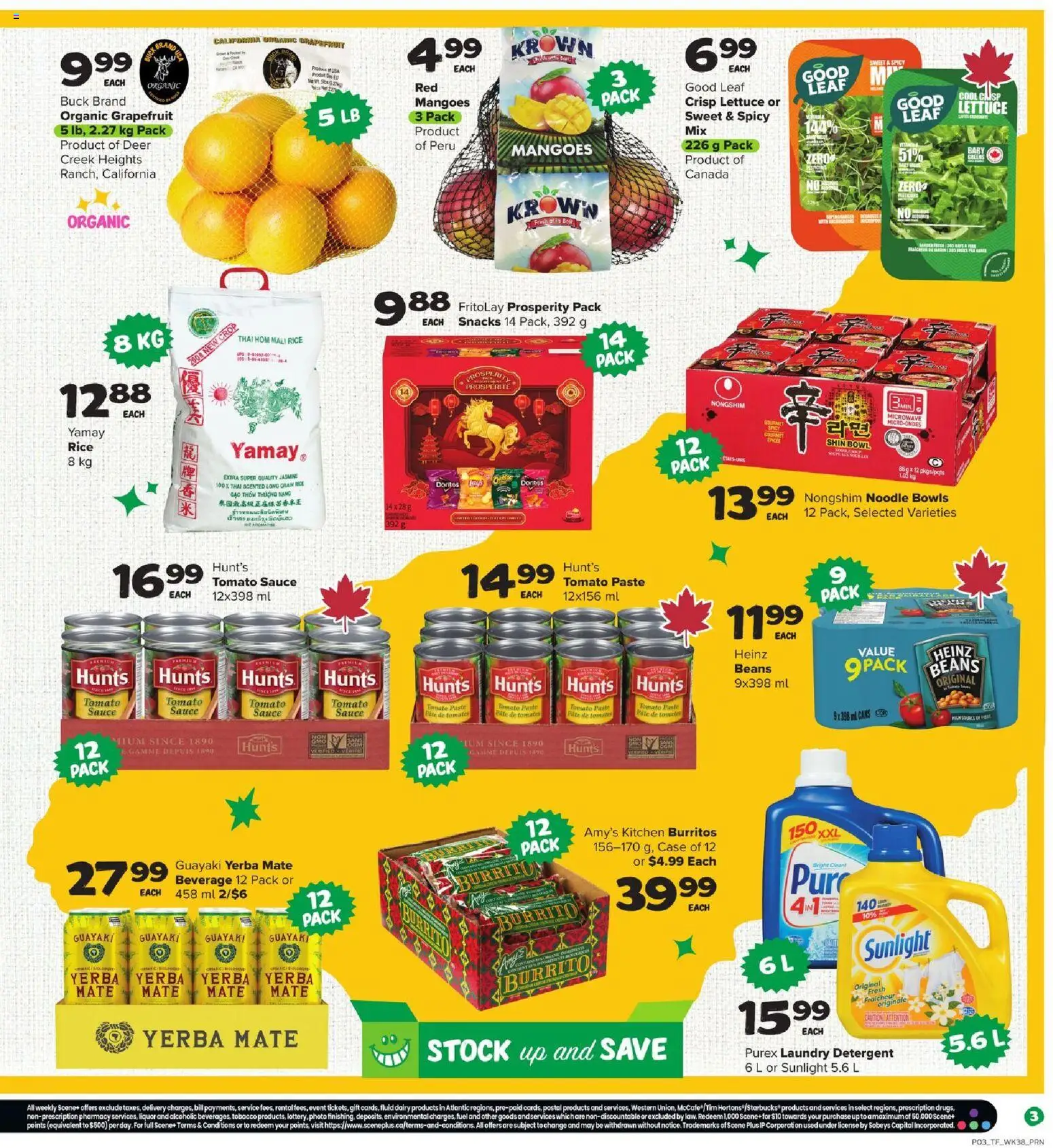 Thrifty Foods flyer valid from 15.01.2026 | Page: 4 | Products: Rice, Case, Detergent