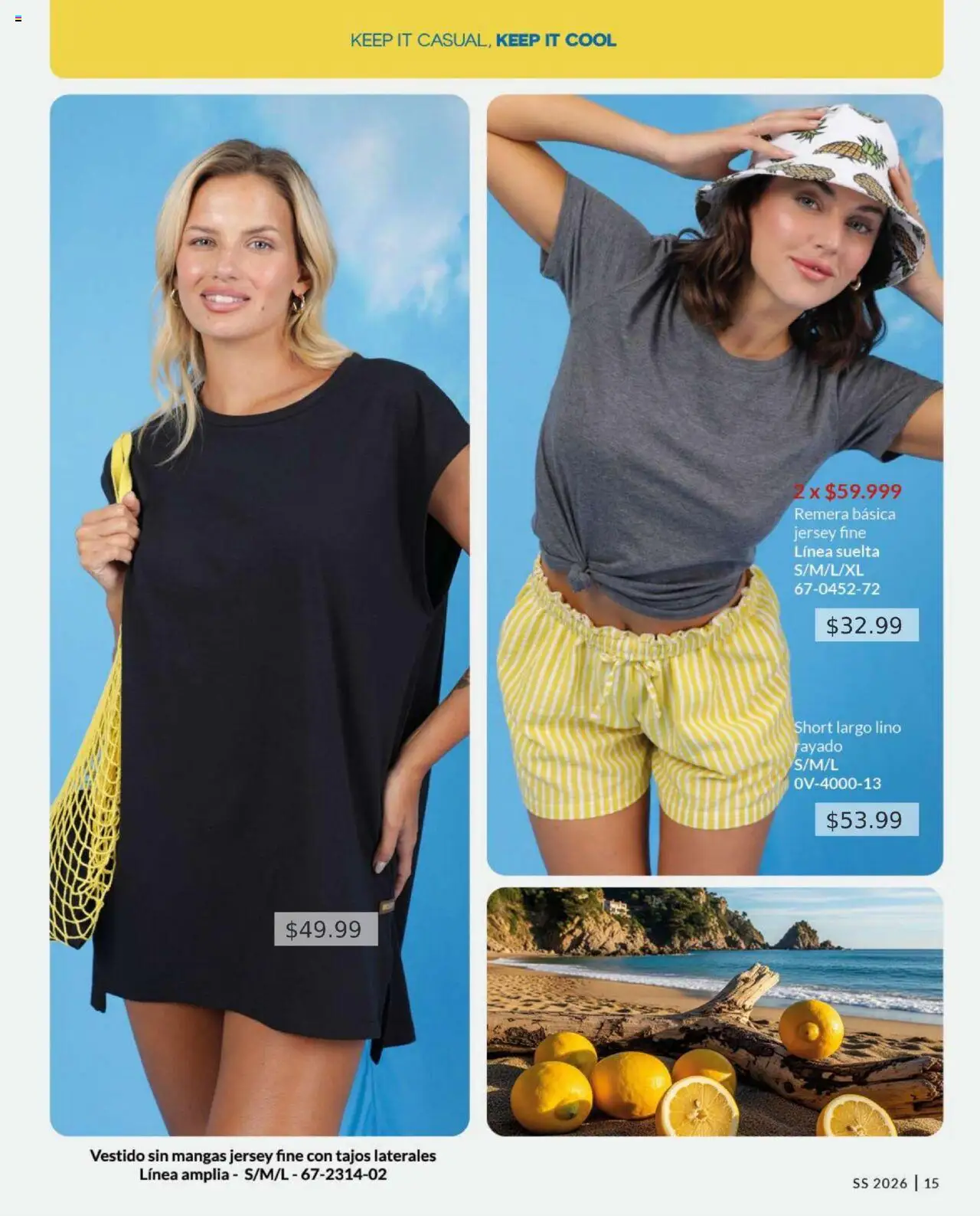 Vitnik catálogo │ válido desde el 07.10.2025 | Página: 15 | Productos: Vestido, Remera, Short