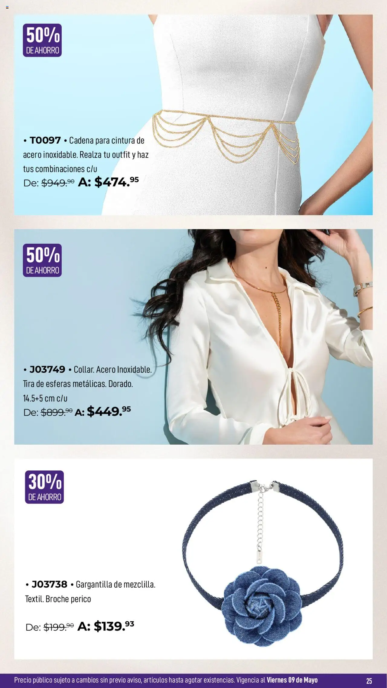 Nuevas ofertas de Home Interiors válidas en toda la República Mexicana desde el 28.04.2025. ¡Encuentra las mejores ofertas en Home Interiors catálogo Victoria Zolassi! | Página: 25 | Productos: Gargantilla, Cadena