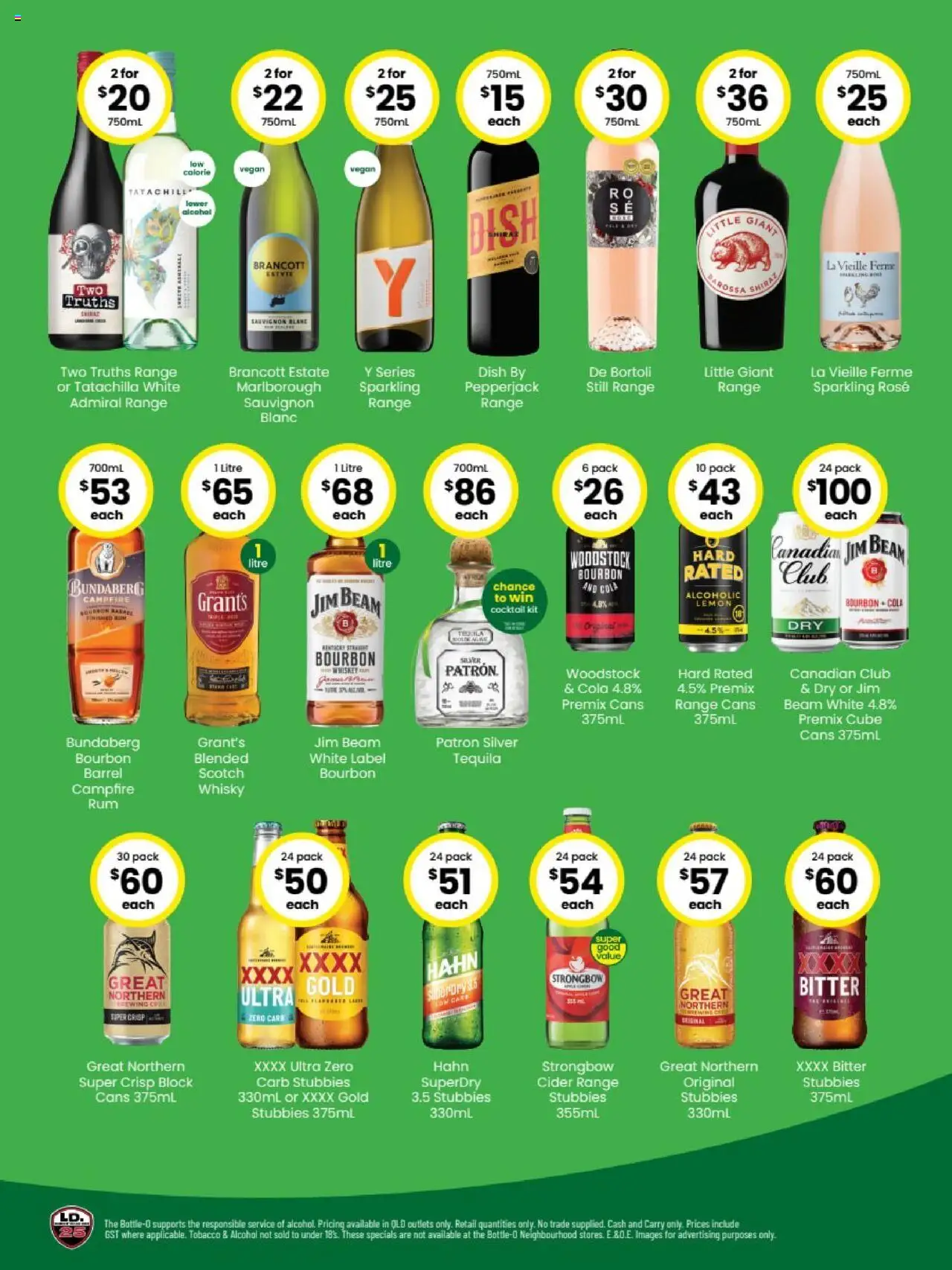 The Bottle-O catalogue - valid from 29.09.2025 | Page: 2 | Products: Bourbon, Whiskey, Lemon, Scotch