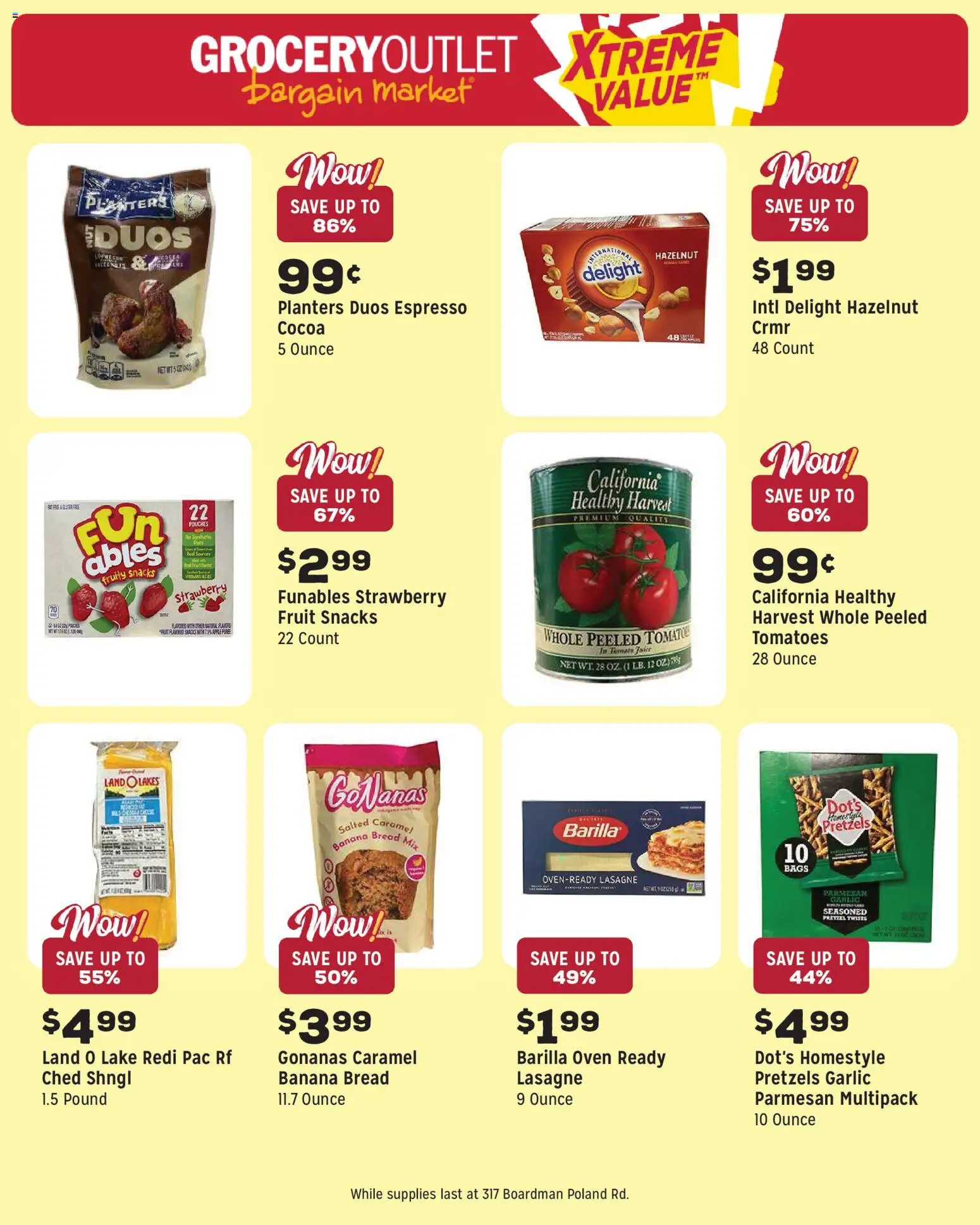 Grocery Outlet Weekly Ad - OH - valid from 29.04.2026 | Page: 11 | Products: Bread, Tomatoes, Garlic, Oven