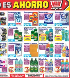 Vista previa de Casa Ley folleto, nuevo folleto de la tienda, válido en México a partir del 27.04.2026 | Página: 4 | Productos: Detergente, Suavizante, Polvo, Jabón