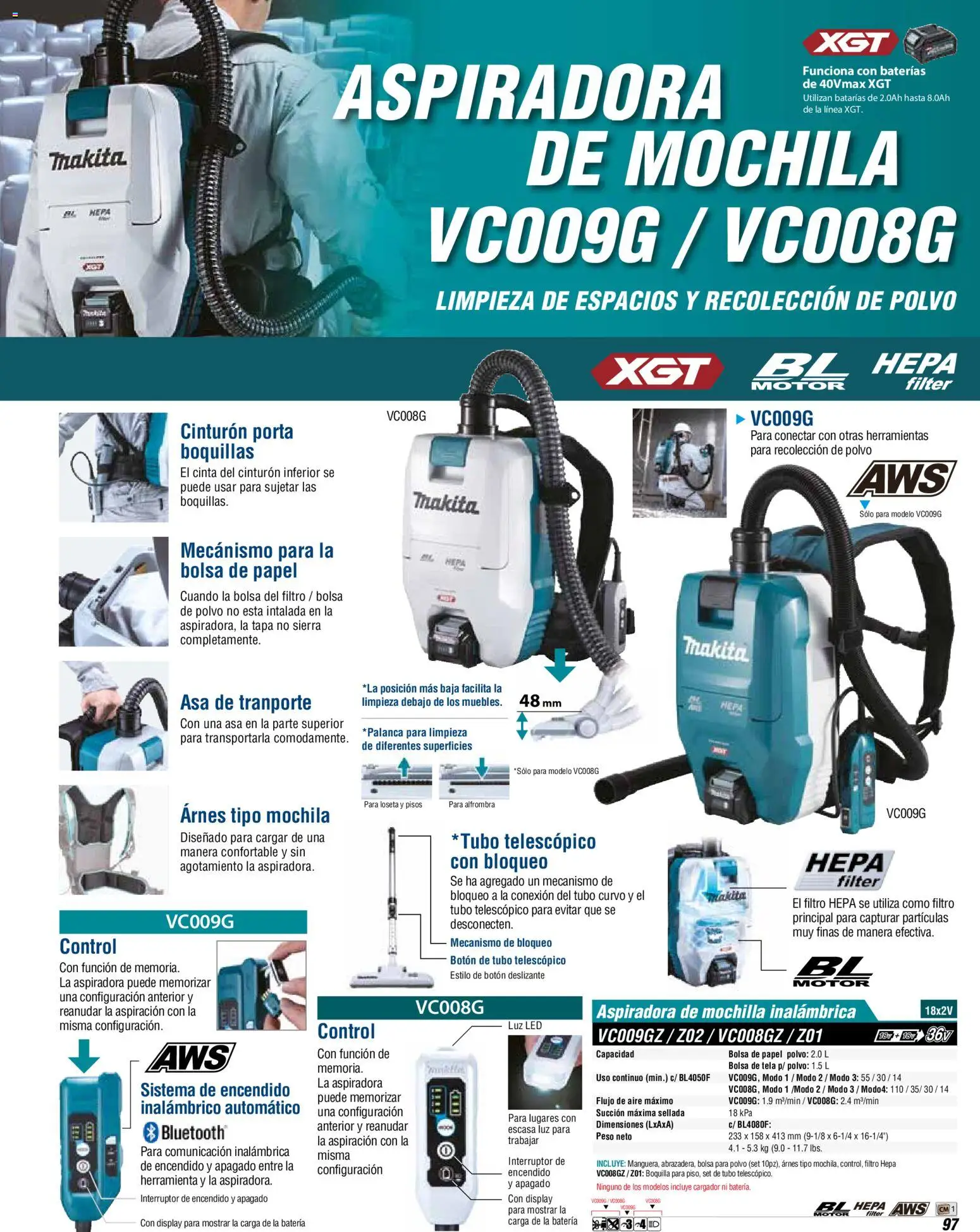 Nuevas ofertas de Makita válidas en toda la República Mexicana desde el 01.01.2024. ¡Encuentra las mejores ofertas en Makita catálogo General! | Página: 97 | Productos: Cargador, Sierra, Batería, Polvo