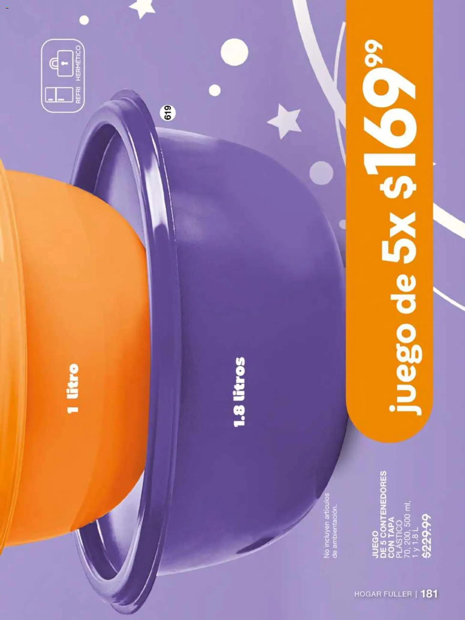 Nuevas ofertas de Fuller válidas en toda la República Mexicana desde el 12.11.2025. ¡Encuentra las mejores ofertas en Fuller campaña 16 2025! | Página: 183 | Productos: Juego