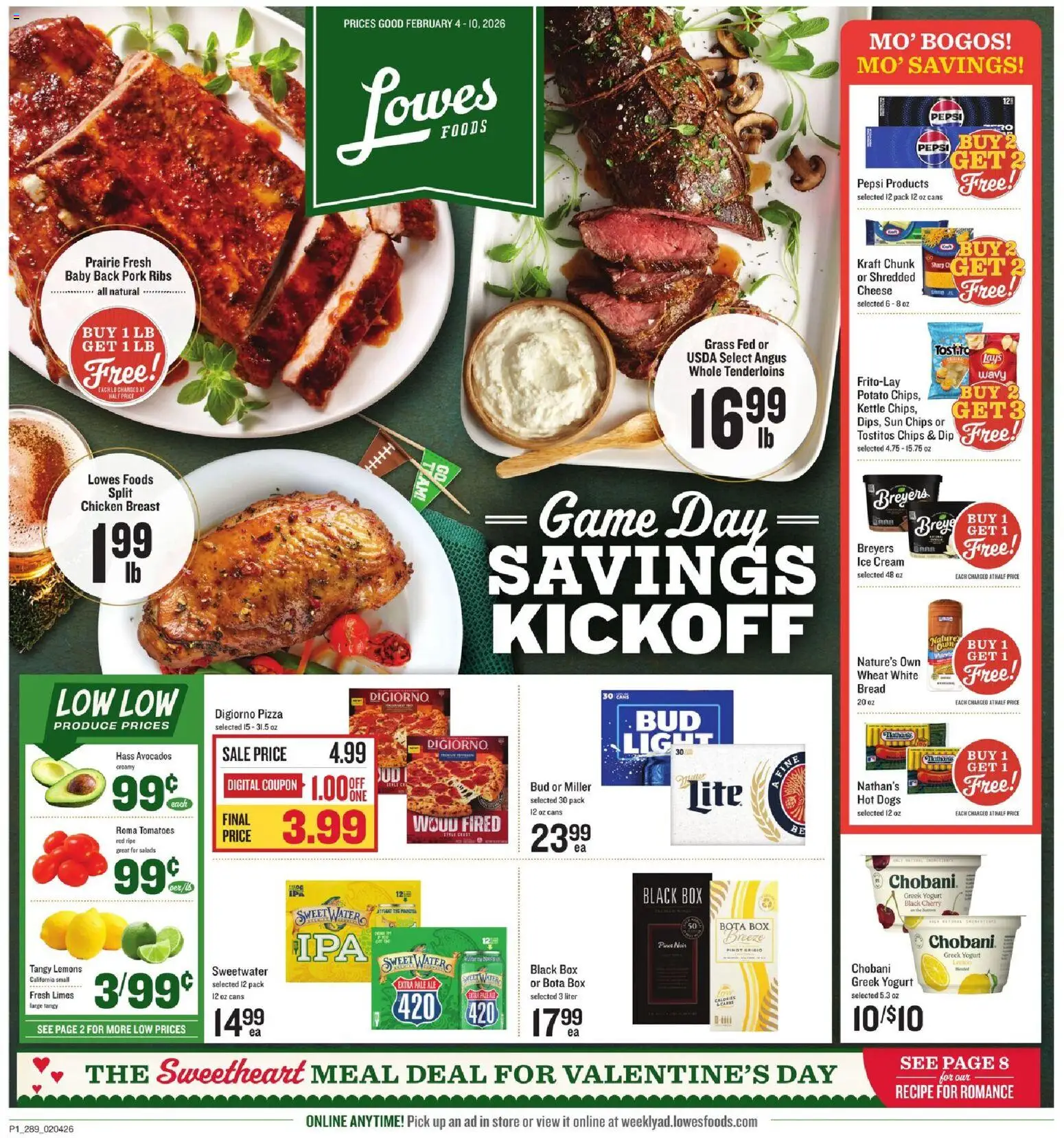 Lowes Foods Weekly Ad - GA - valid from 04.02.2026 | Page: 1