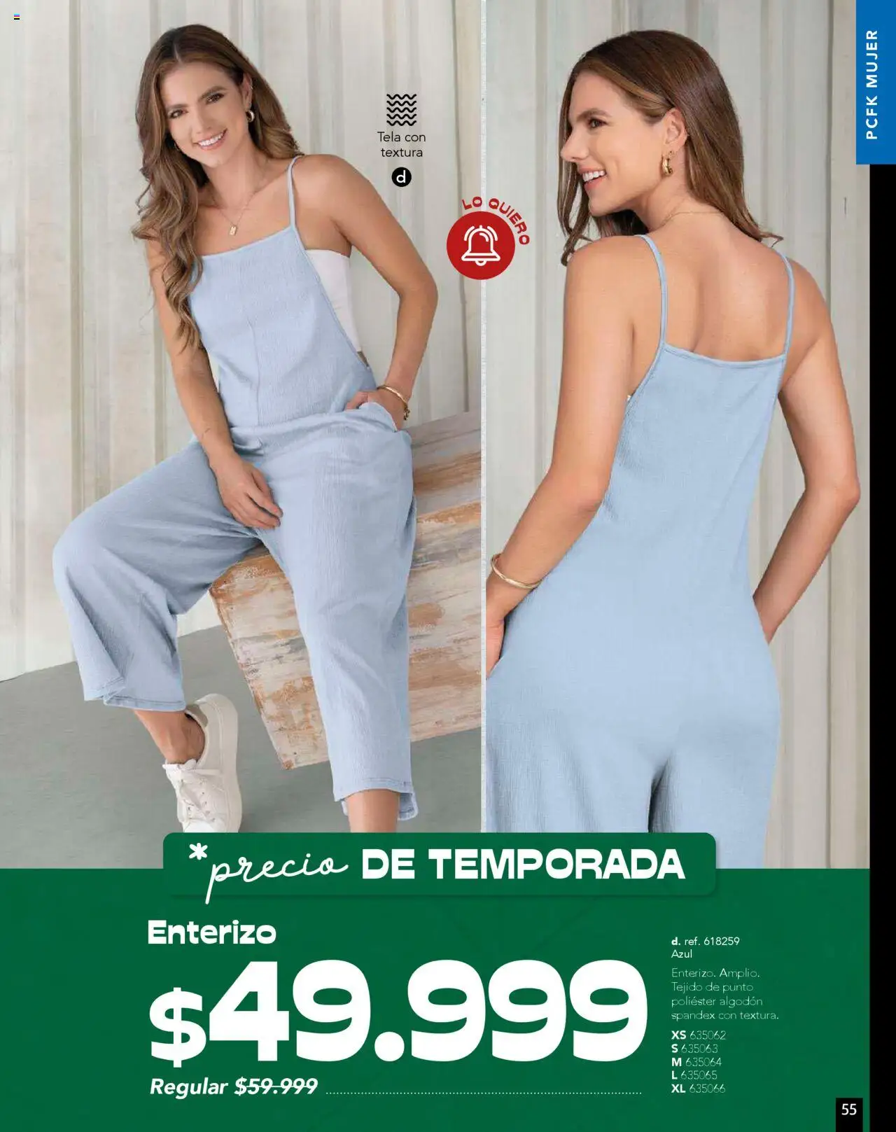 Pacifika revista - valida desde el 25.09.2025 | Página: 59 | Productos: Algodón, Enterizo