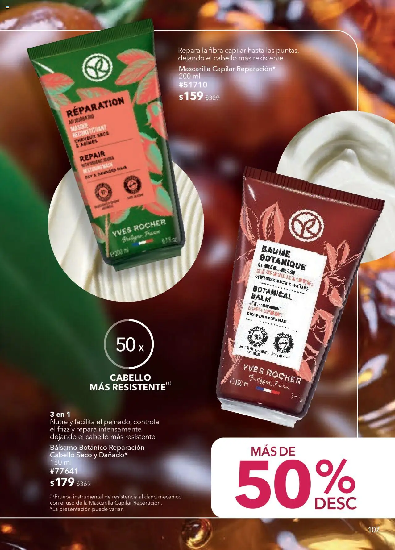 Nuevas ofertas de Yves Rocher válidas en toda la República Mexicana desde el 05.08.2025. ¡Encuentra las mejores ofertas en Yves Rocher - Campaña 11 2025! | Página: 109 | Productos: Bálsamo, Mascarilla