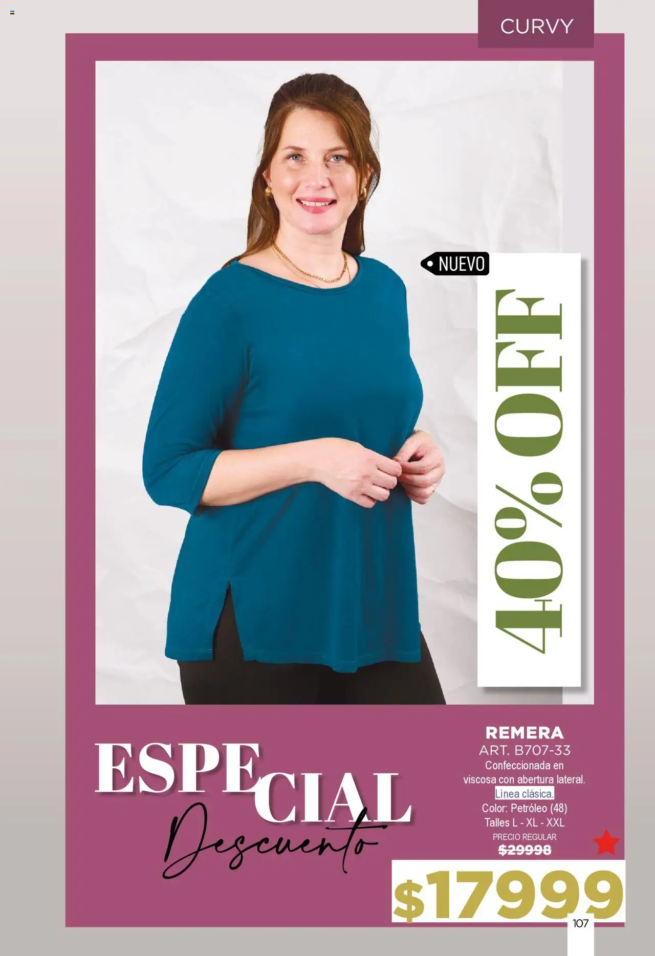 Juana Bonita catálogo │ válido desde el 07.05.2025 | Página: 107 | Productos: Remera, Petróleo