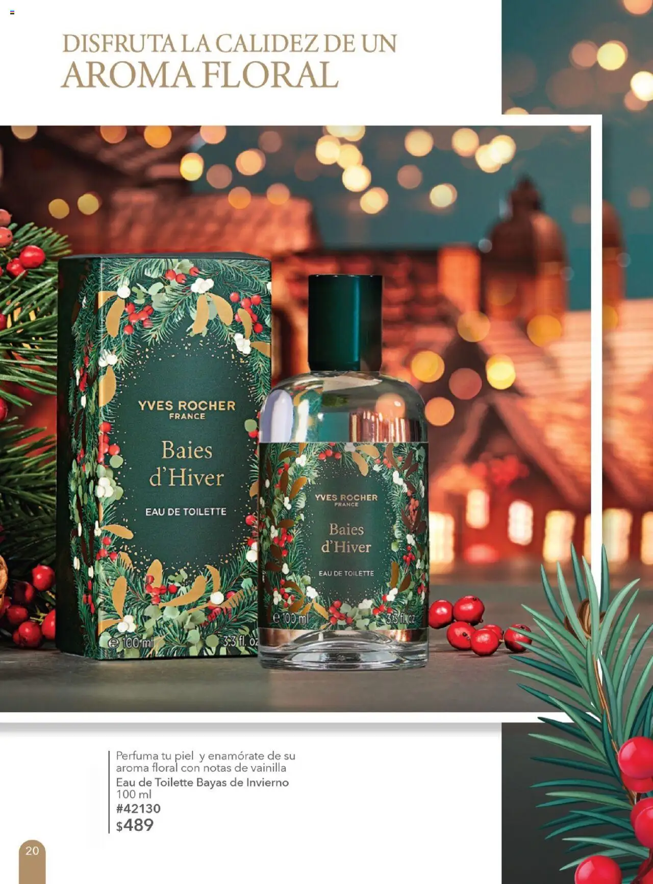 Nuevas ofertas de Yves Rocher válidas en toda la República Mexicana desde el 28.10.2025. ¡Encuentra las mejores ofertas en Yves Rocher - Campaña 15 2025! | Página: 20 | Productos: Eau de toilette