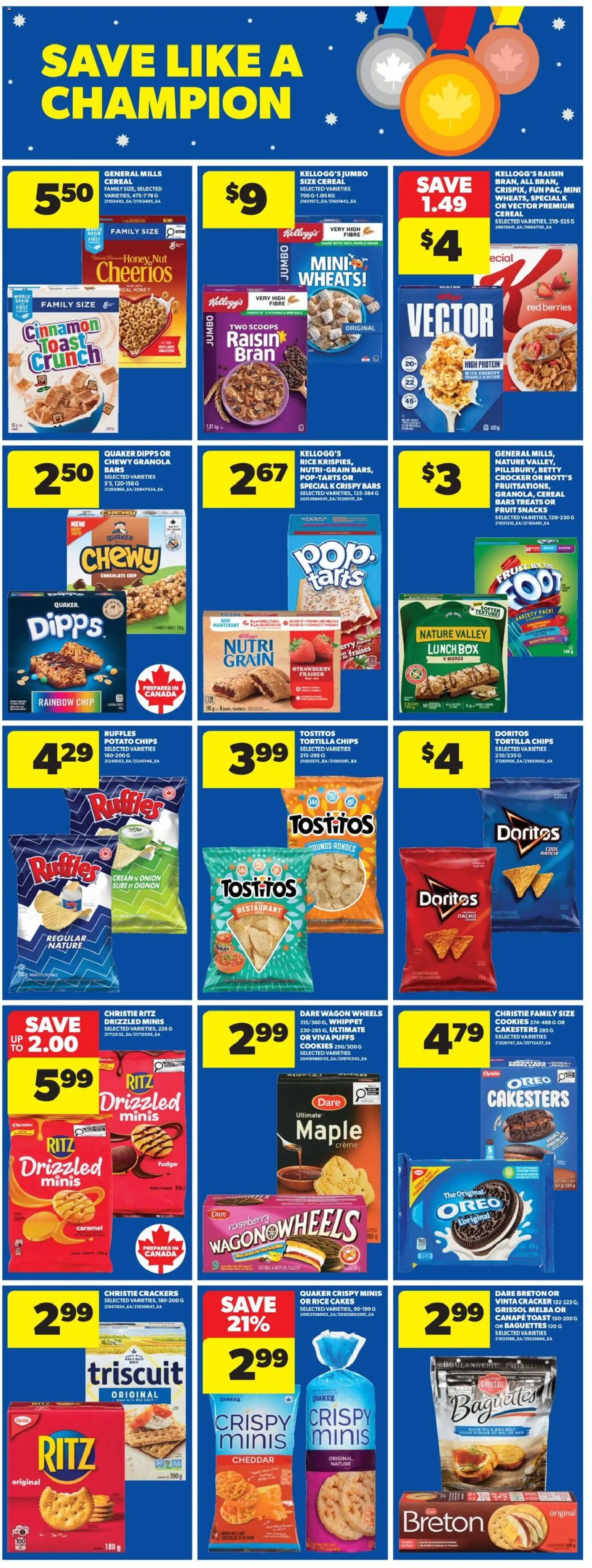 Real Canadian Superstore flyer valid from 12.02.2026 | Page: 11 | Products: Rice, Chips, Box, Chocolate