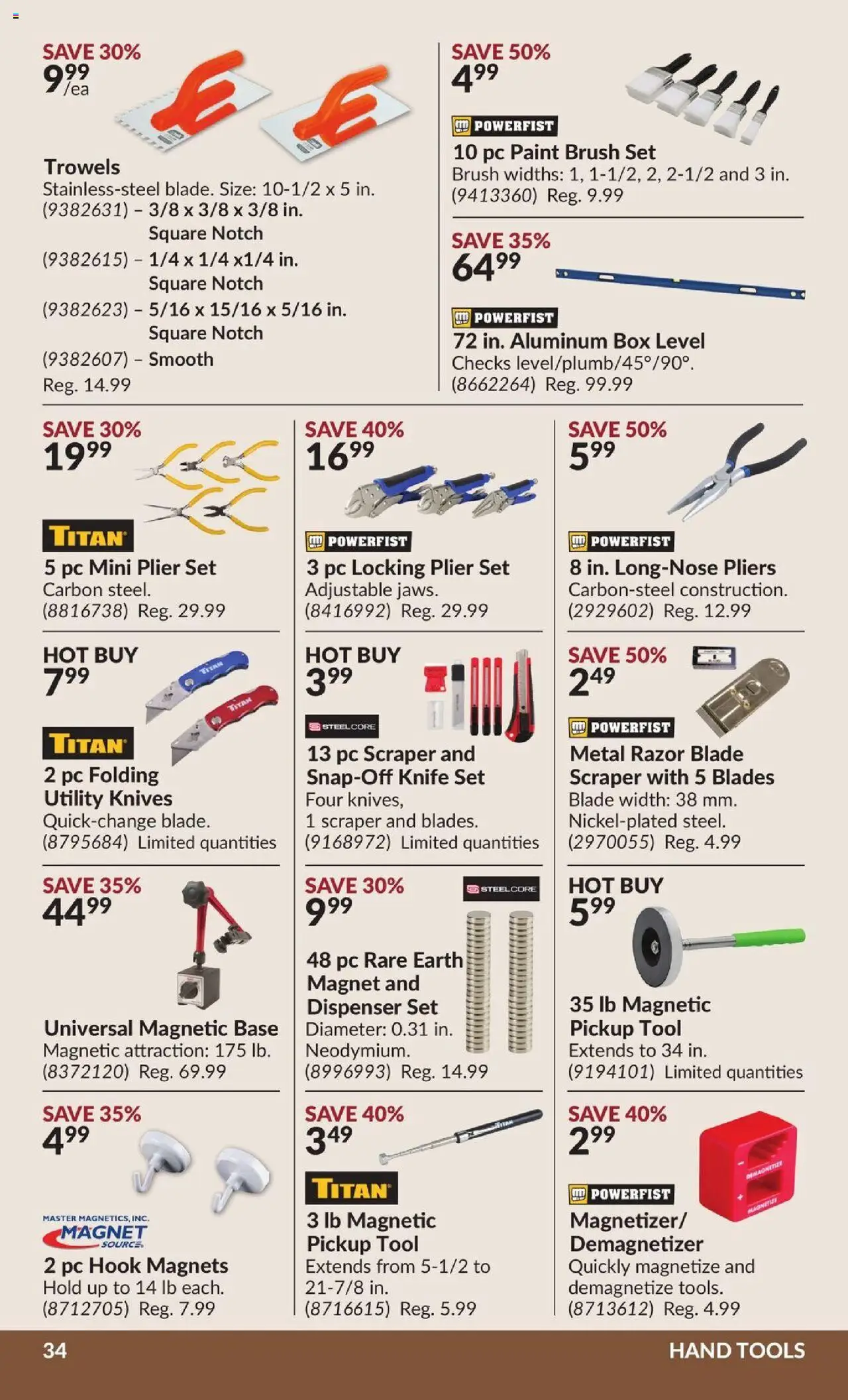 Princess Auto flyer valid from 26.08.2025 | Page: 40 | Products: PC, Brush, Box