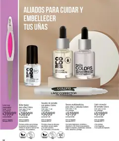 Vista previa Millanel - Catálogo válido desde el 08.12.2025 | Página: 100 | Productos: Fijador, Lima, Brillo, Secador de esmalte