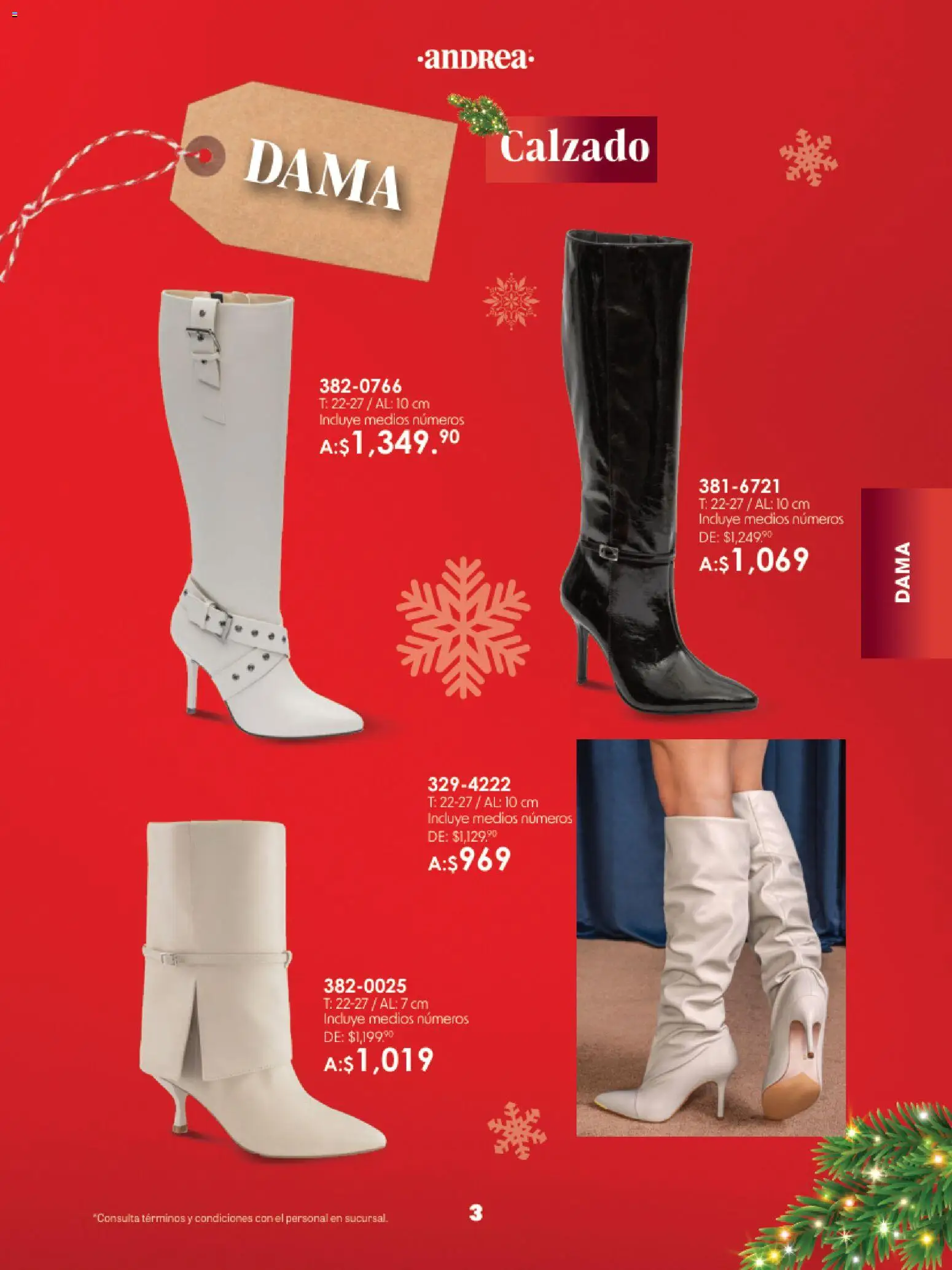 Nuevas ofertas de Andrea válidas en toda la República Mexicana desde el 23.11.2025. ¡Encuentra las mejores ofertas en Andrea catálogo Guía de regalos! | Página: 3 | Productos: Agua, Té, Caja