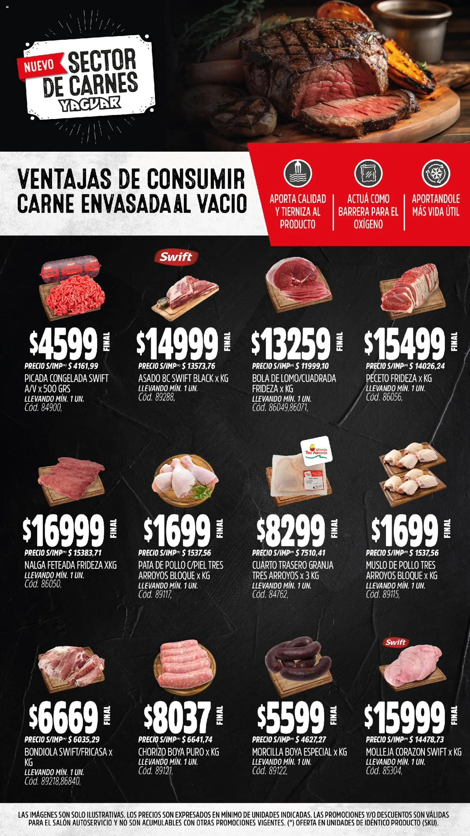 Yaguar - Jujuy │ válido desde el 17.11.2025 | Página: 4 | Productos: Pollo, Chorizo, Morcilla, Molleja
